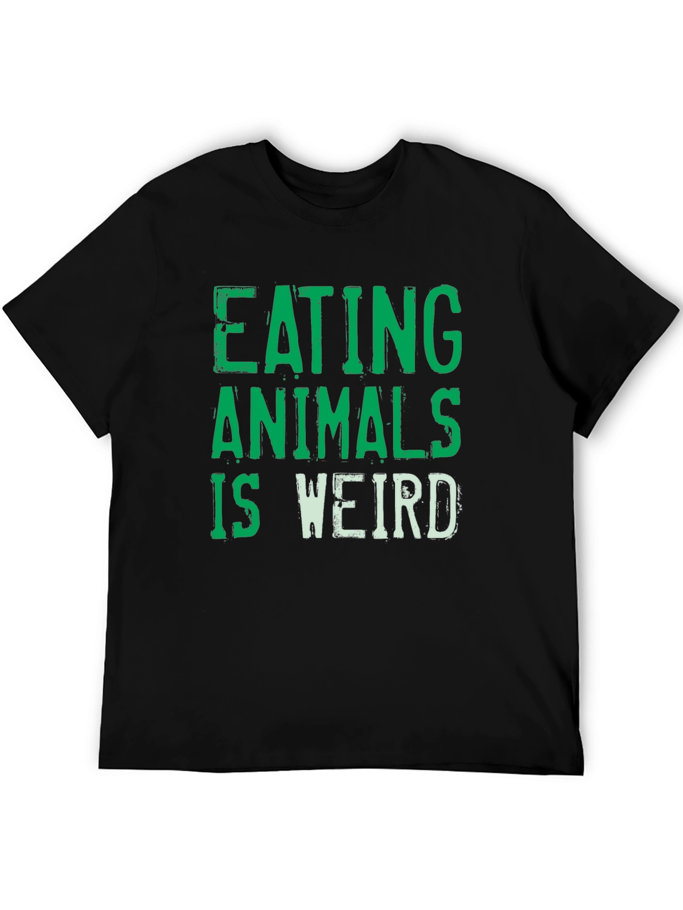 Eating Animals is Weird Graphic Tee - Vegan Shirt