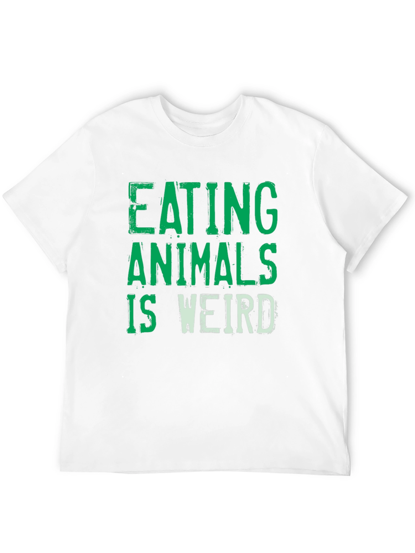 Eating Animals is Weird Graphic Tee - Vegan Shirt