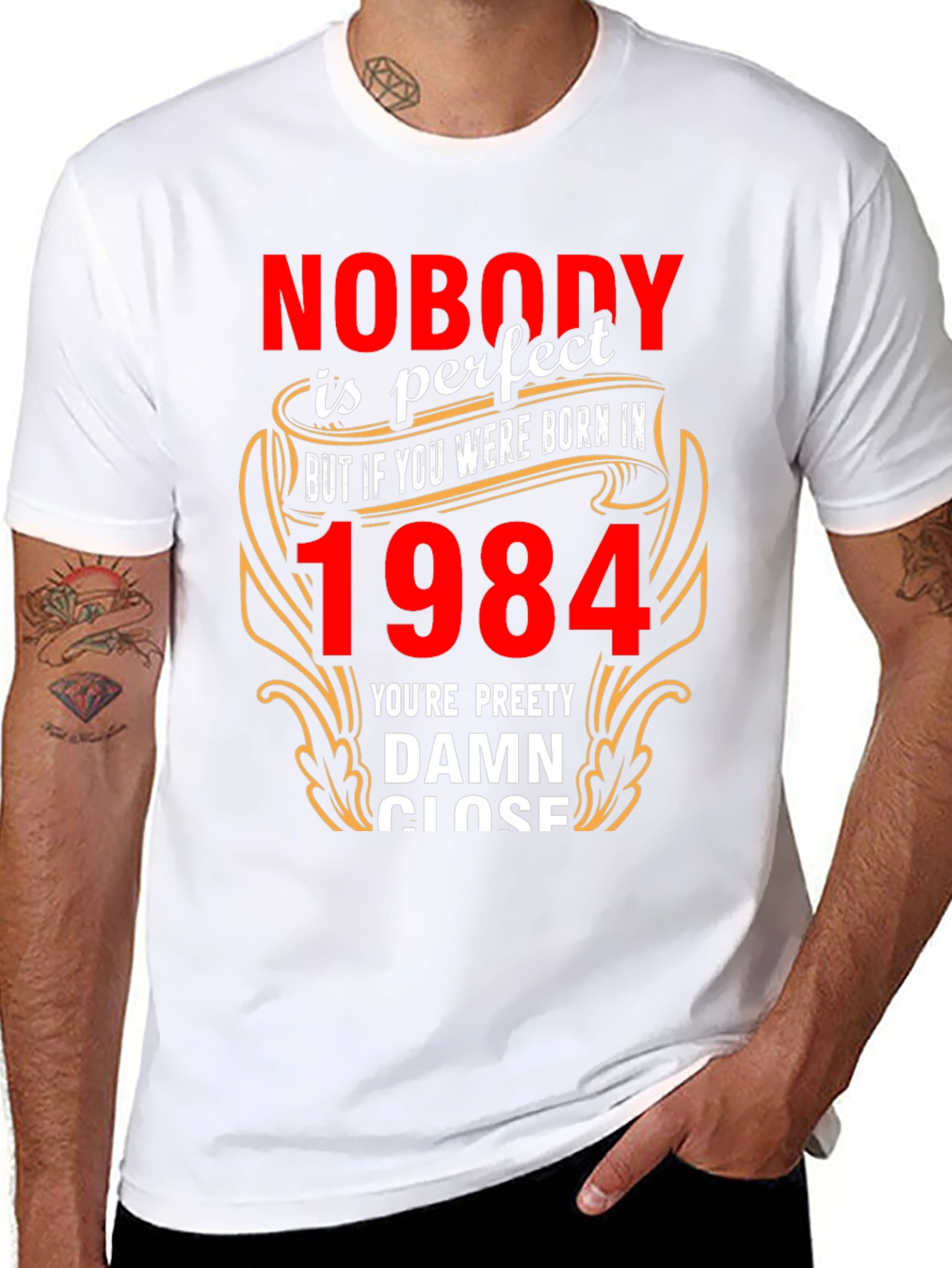 Nobodys Perfect Born In 1984 T-Shirt