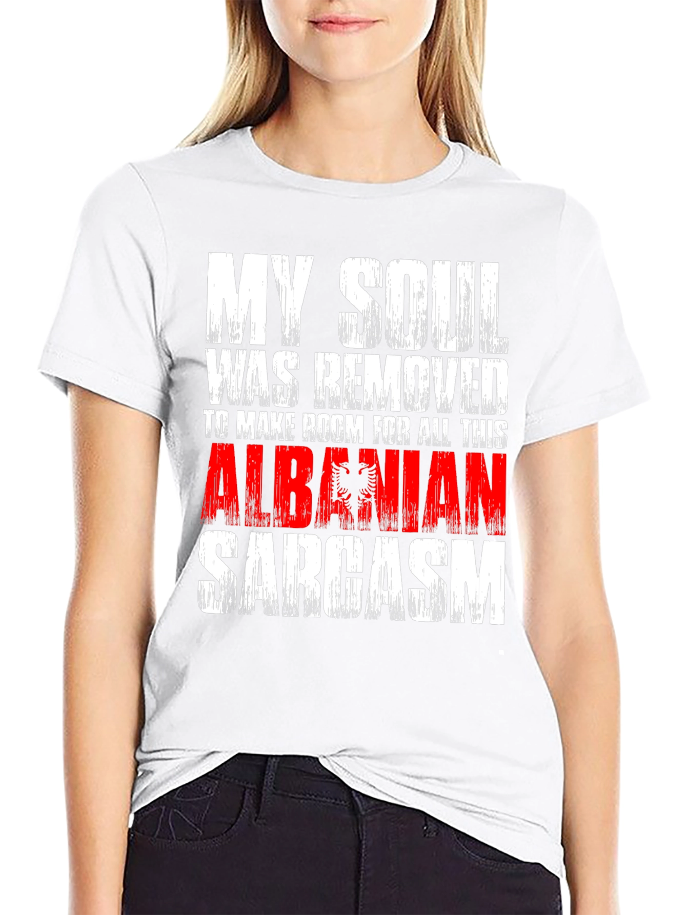 Albanian Sarcasm T-Shirt - Funny Graphic Tee