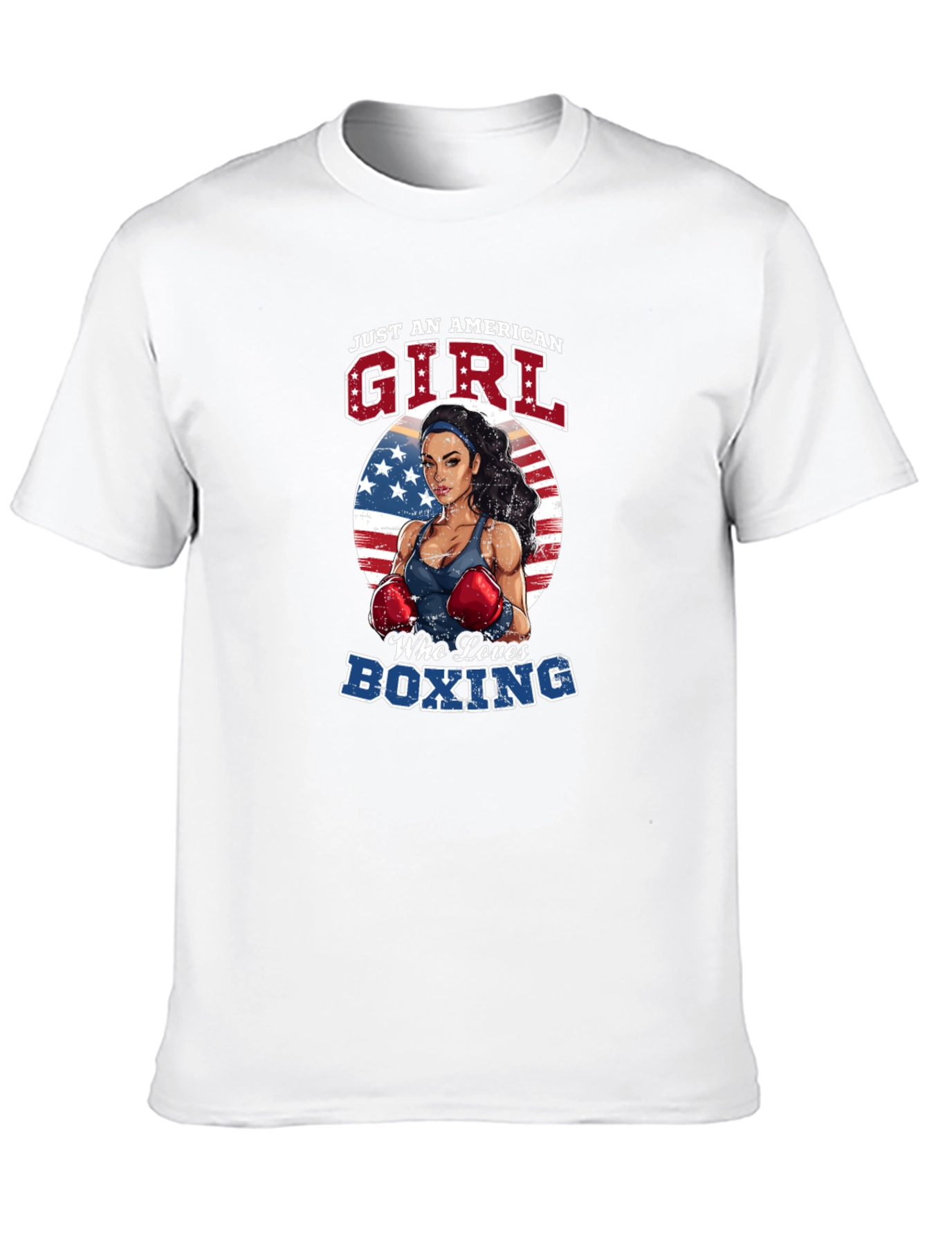 American Girl Boxing T-Shirt