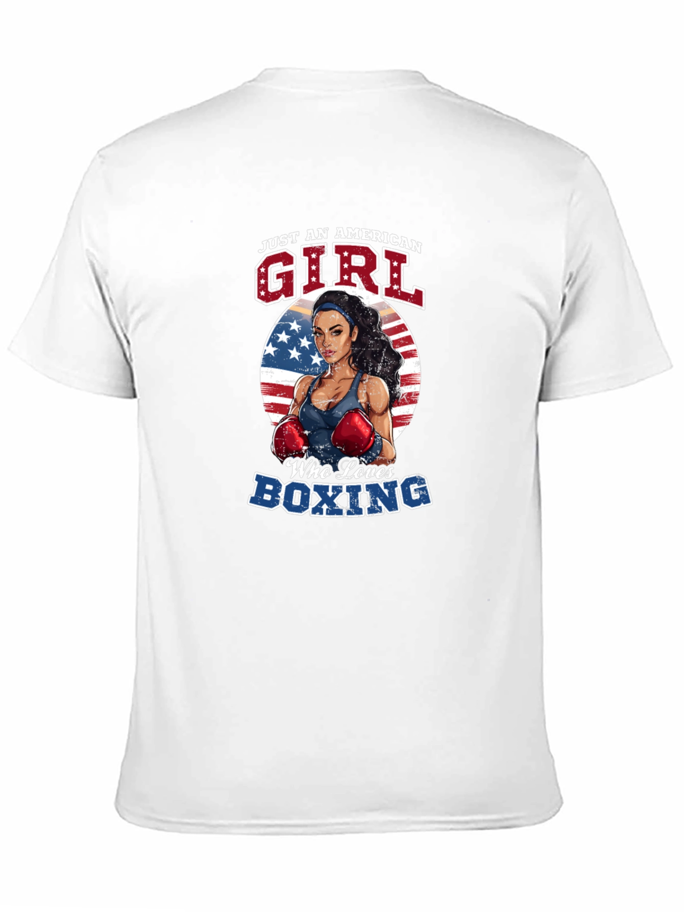 American Girl Boxing T-Shirt