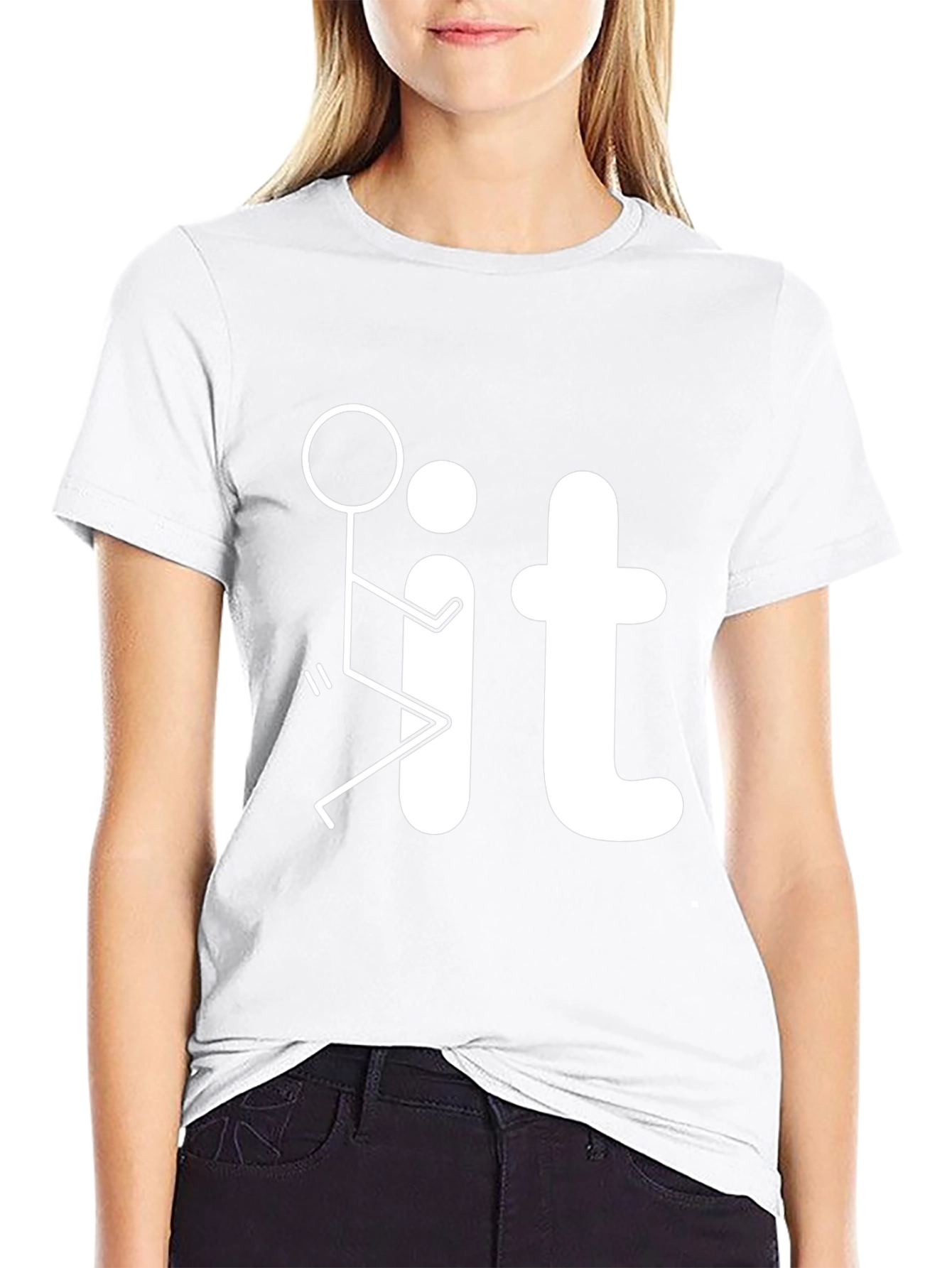 Funny Graphic T-Shirt - Black Casual Tee