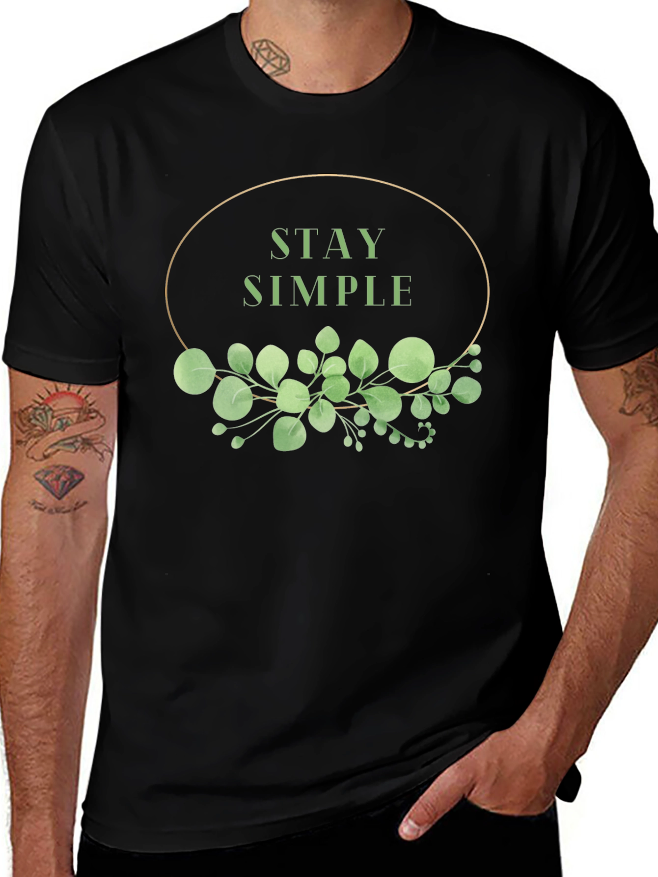 Stay Simple Graphic Tee