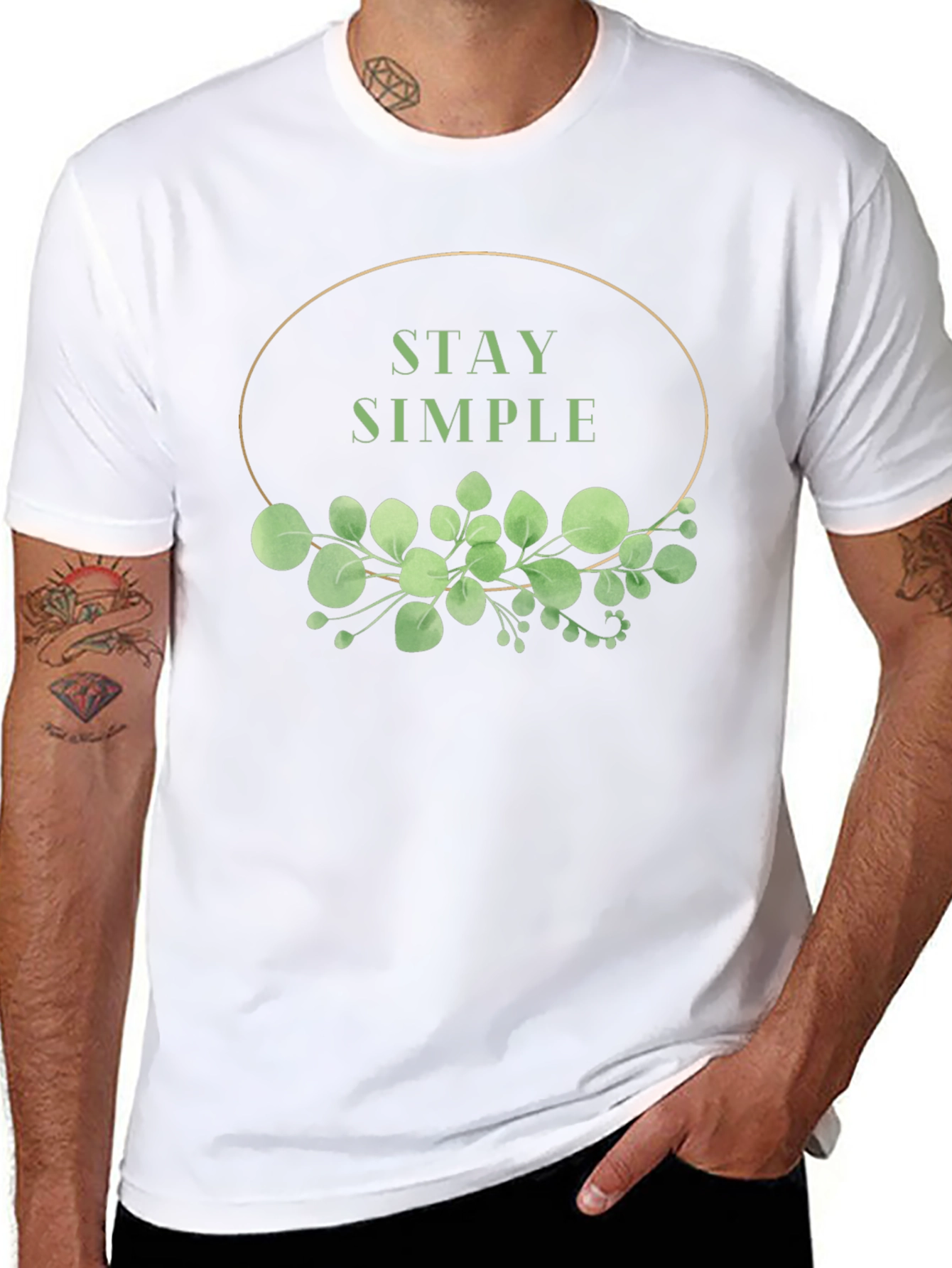 Stay Simple Graphic Tee
