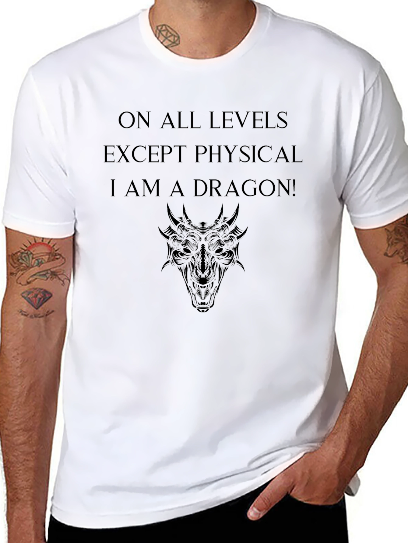 I Am A Dragon Graphic Tee