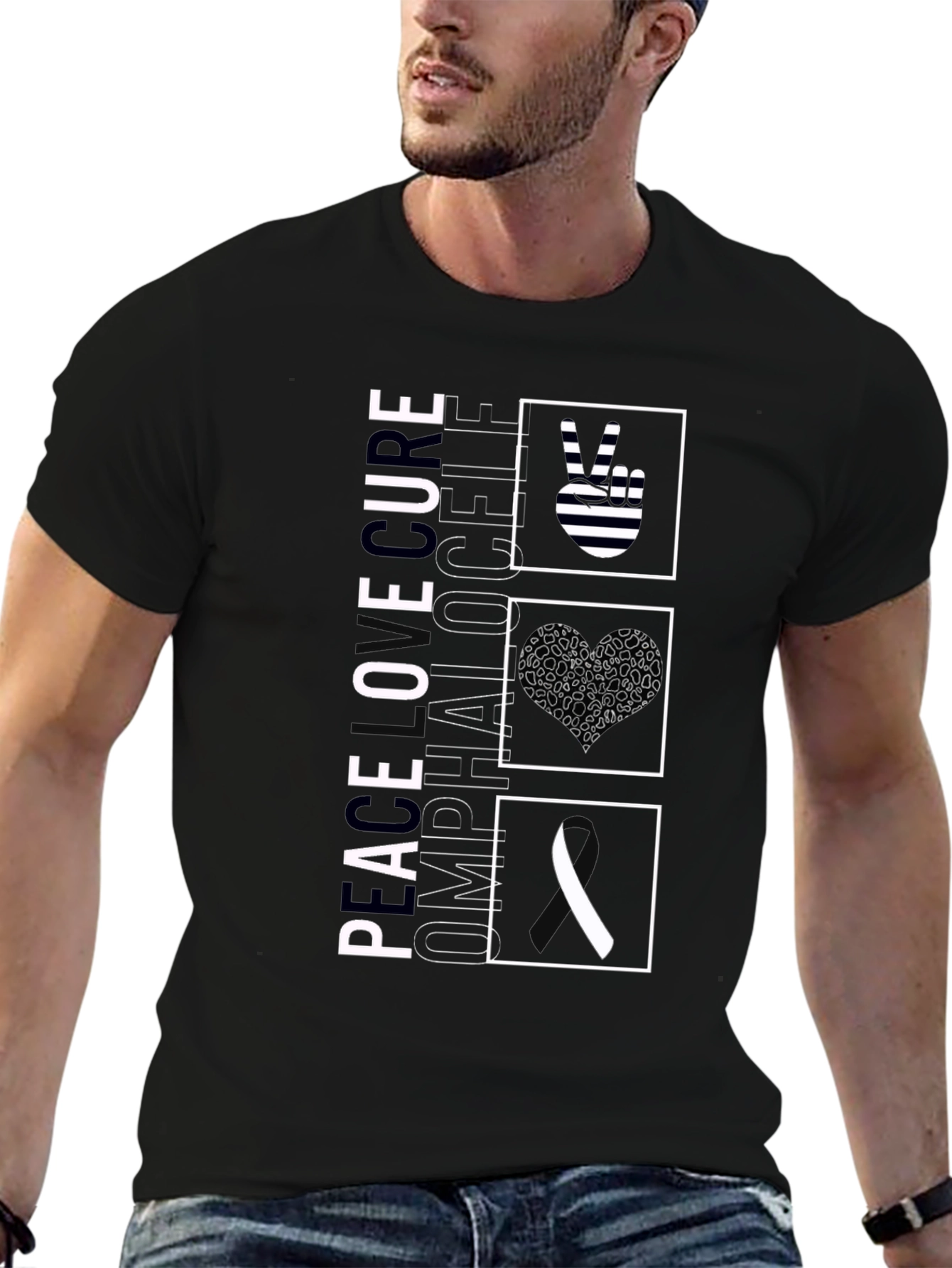 Peace Omphalocele Awareness T-Shirt