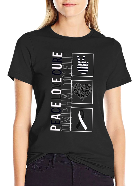 Peace Omphalocele Awareness T-Shirt