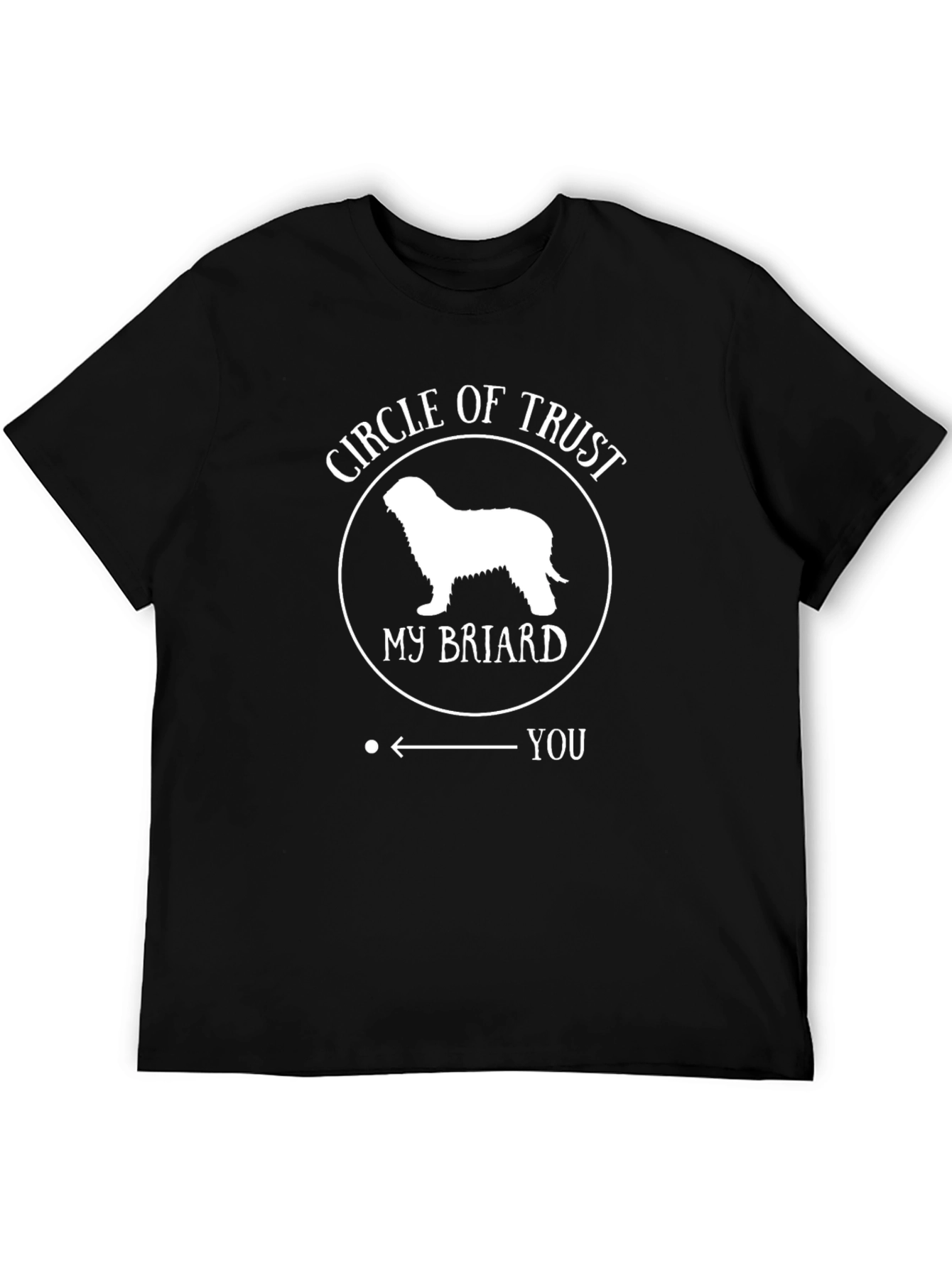 Circle of Trust Briard Dog T-Shirt