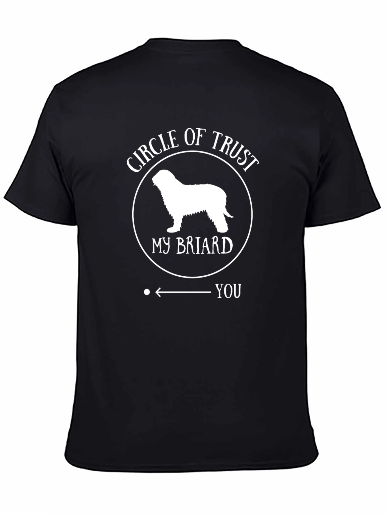 Circle of Trust Briard Dog T-Shirt