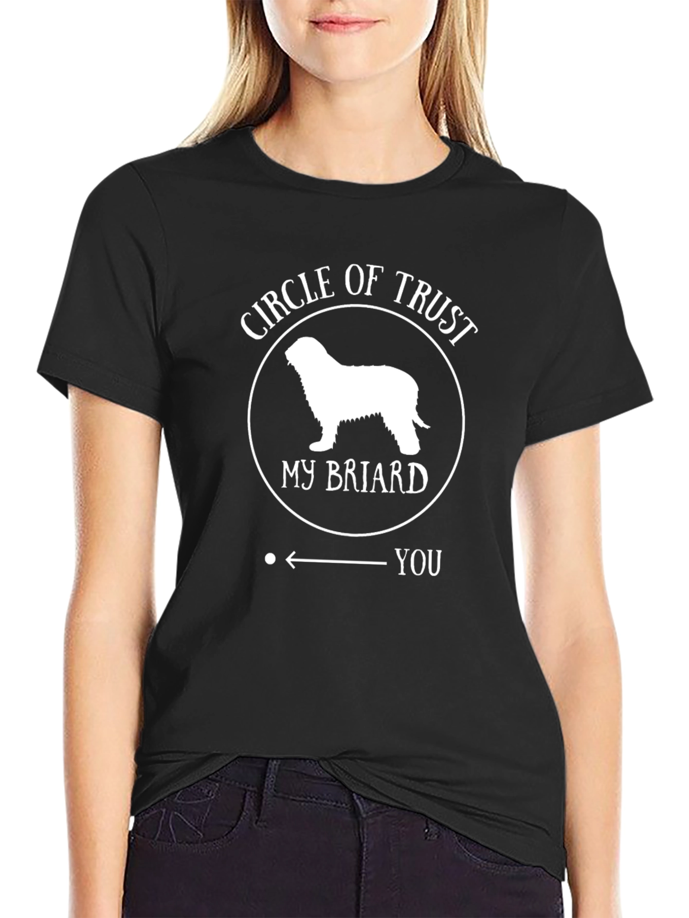 Circle of Trust Briard Dog T-Shirt