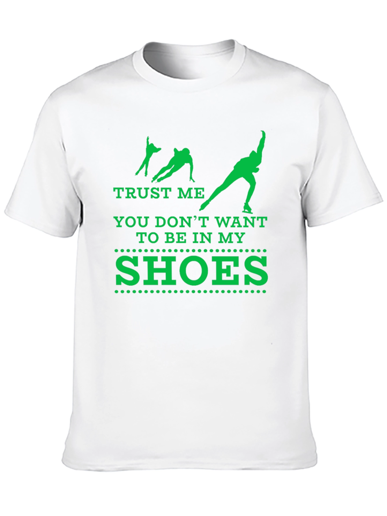 Trust Me Ice Skater Graphic T-Shirt