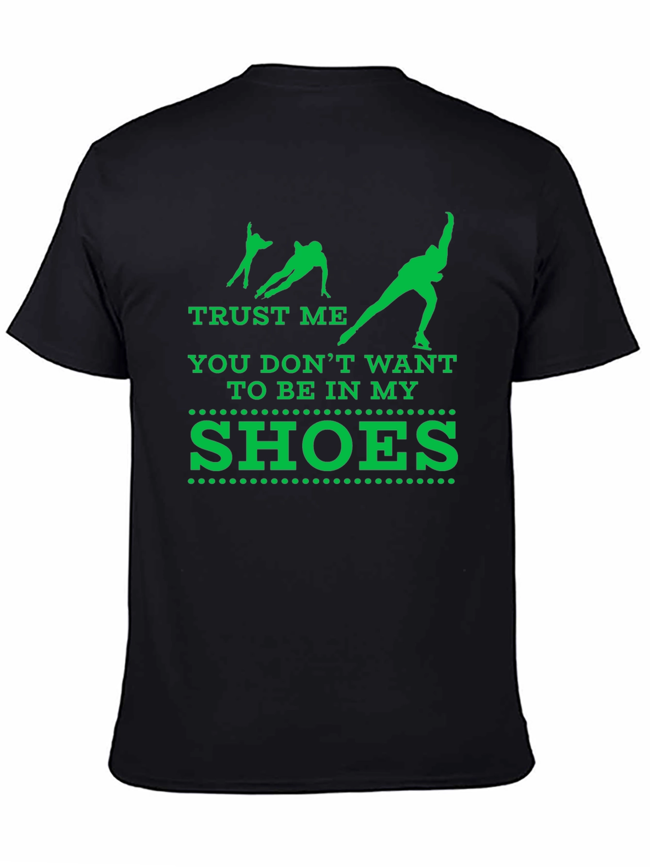 Trust Me Ice Skater Graphic T-Shirt