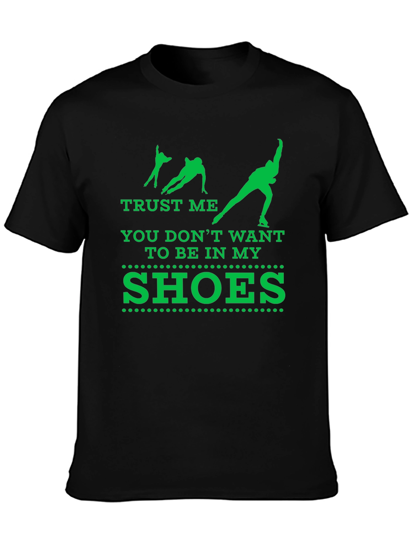 Trust Me Ice Skater Graphic T-Shirt