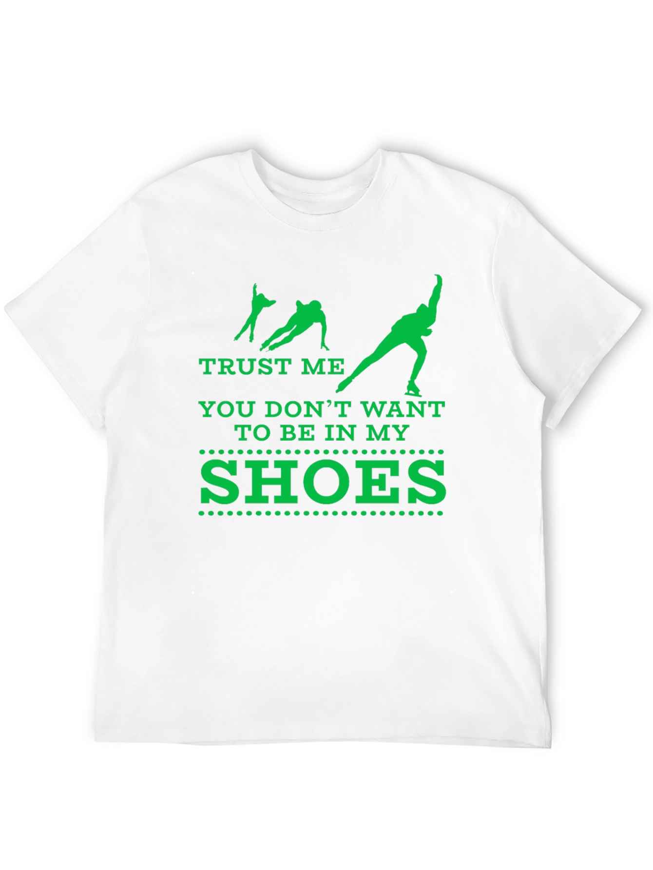 Trust Me Ice Skater Graphic T-Shirt