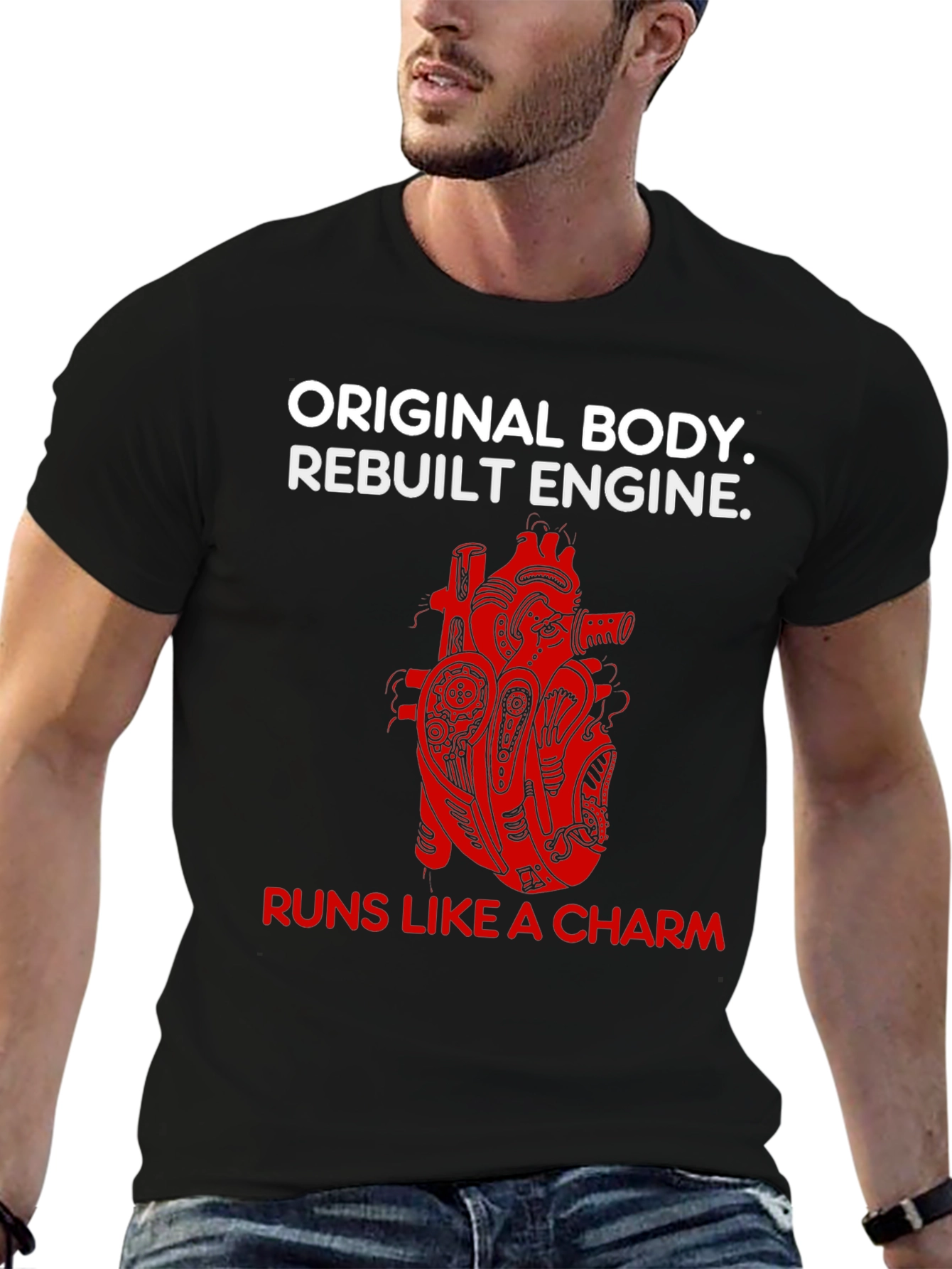 Rebuilt Engine Graphic T-Shirt