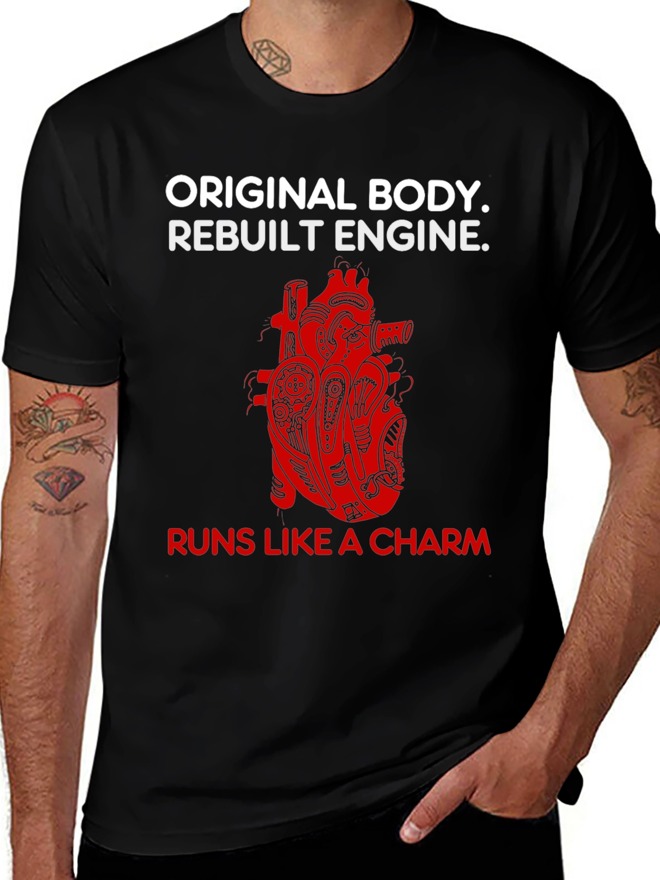 Rebuilt Engine Graphic T-Shirt