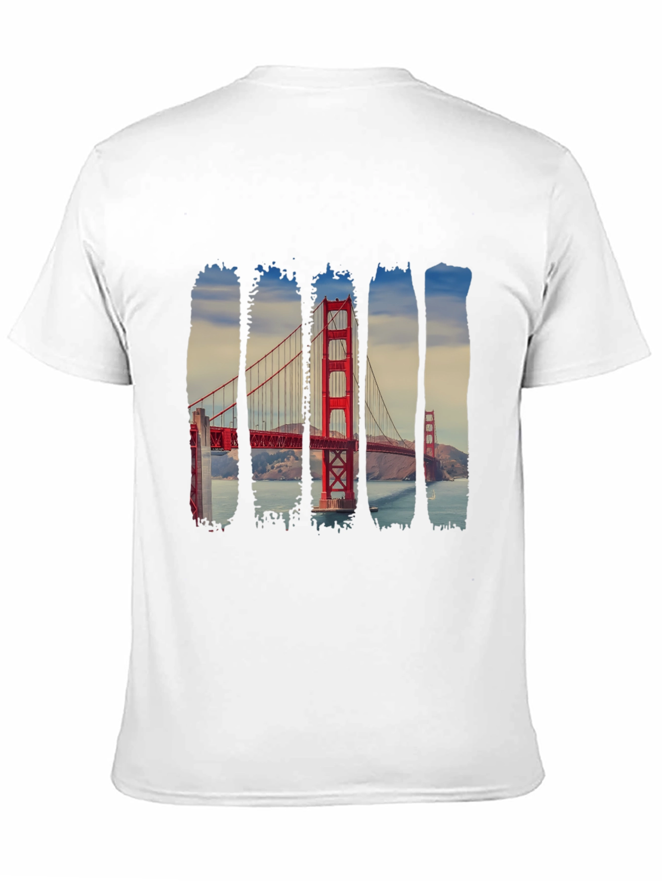 Golden Gate Bridge Mens Graphic Tee