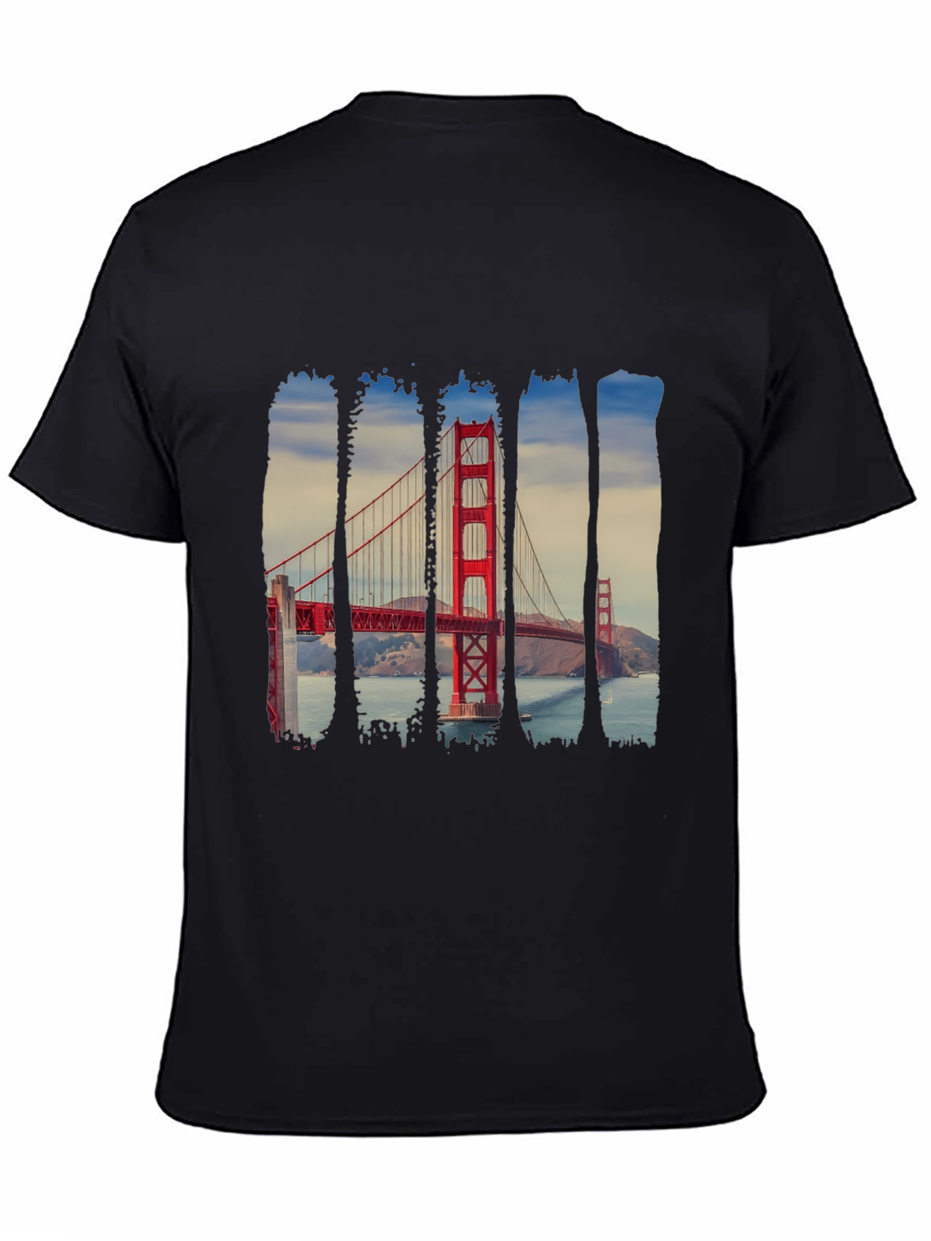 Golden Gate Bridge Mens Graphic Tee