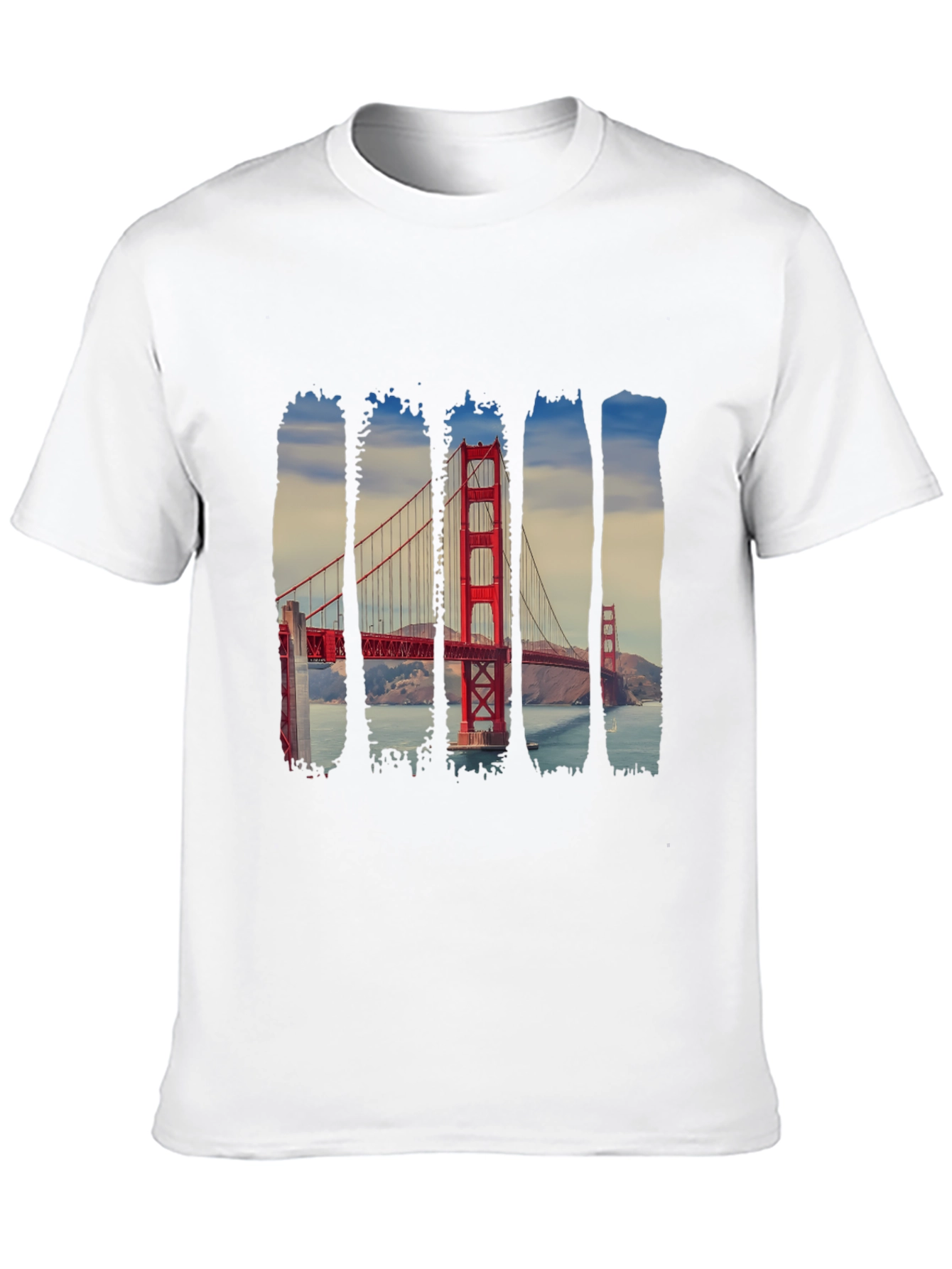 Golden Gate Bridge Mens Graphic Tee