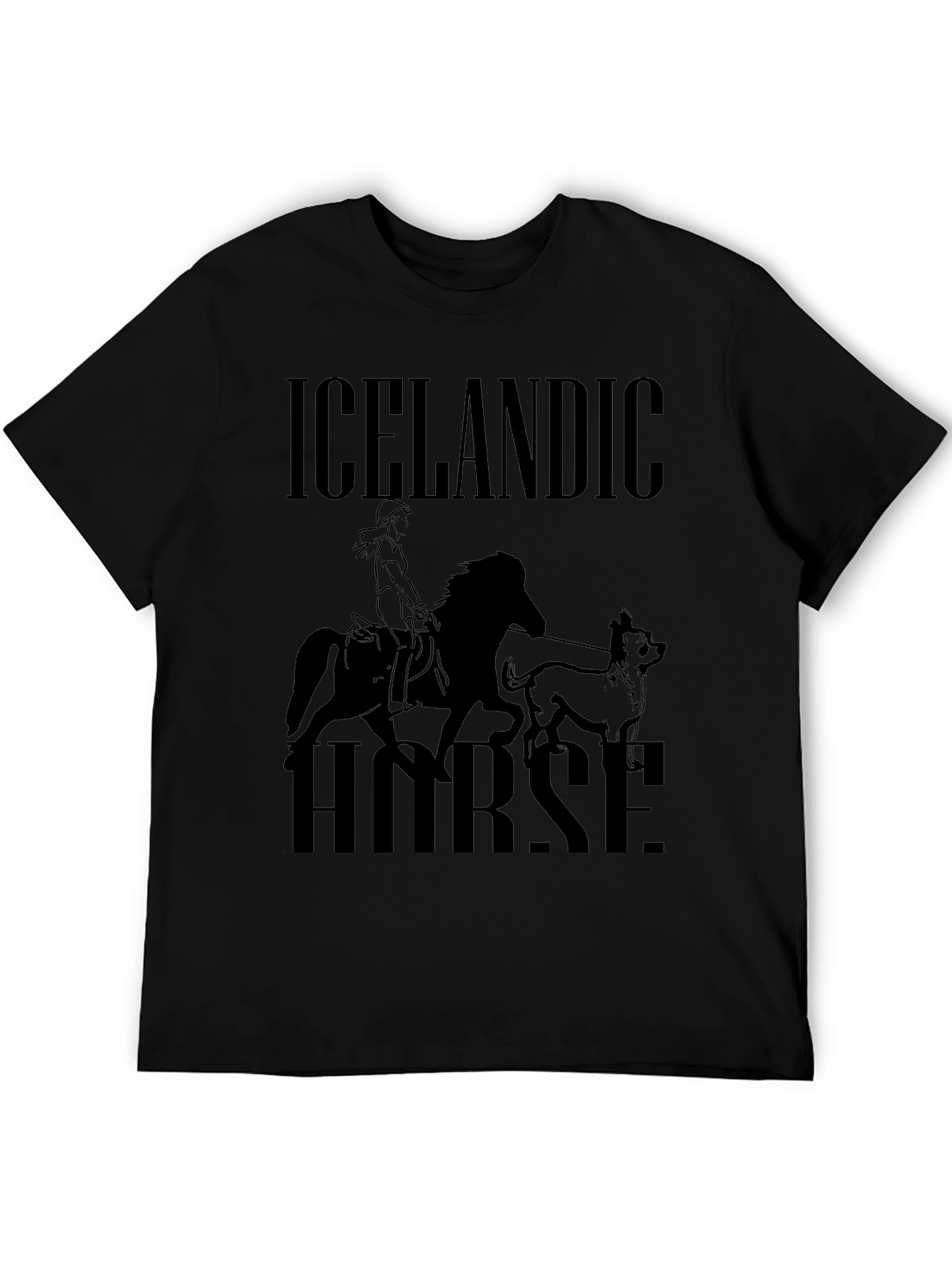 Icelandic Horse Graphic T-Shirt