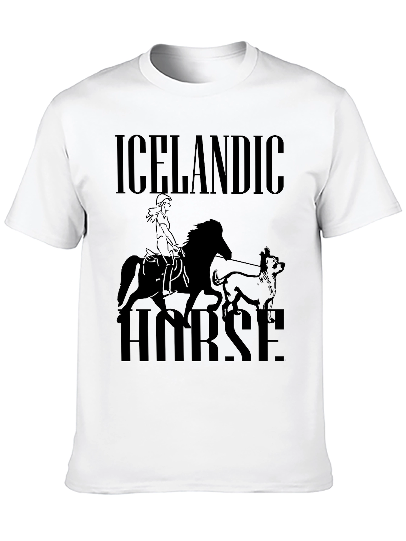 Icelandic Horse Graphic T-Shirt