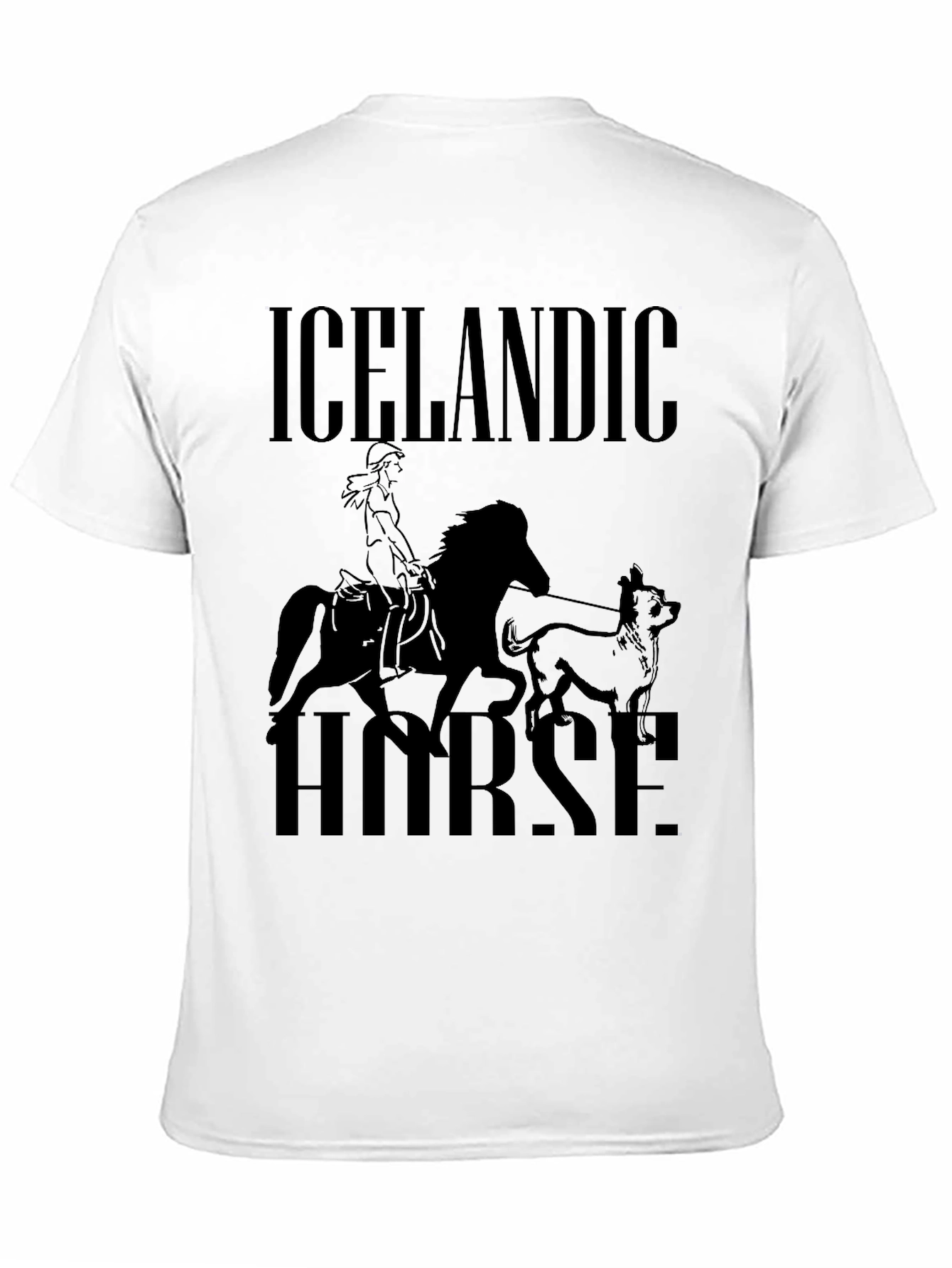 Icelandic Horse Graphic T-Shirt