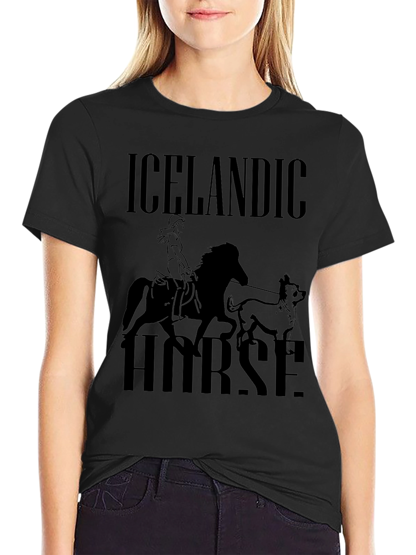 Icelandic Horse Graphic T-Shirt