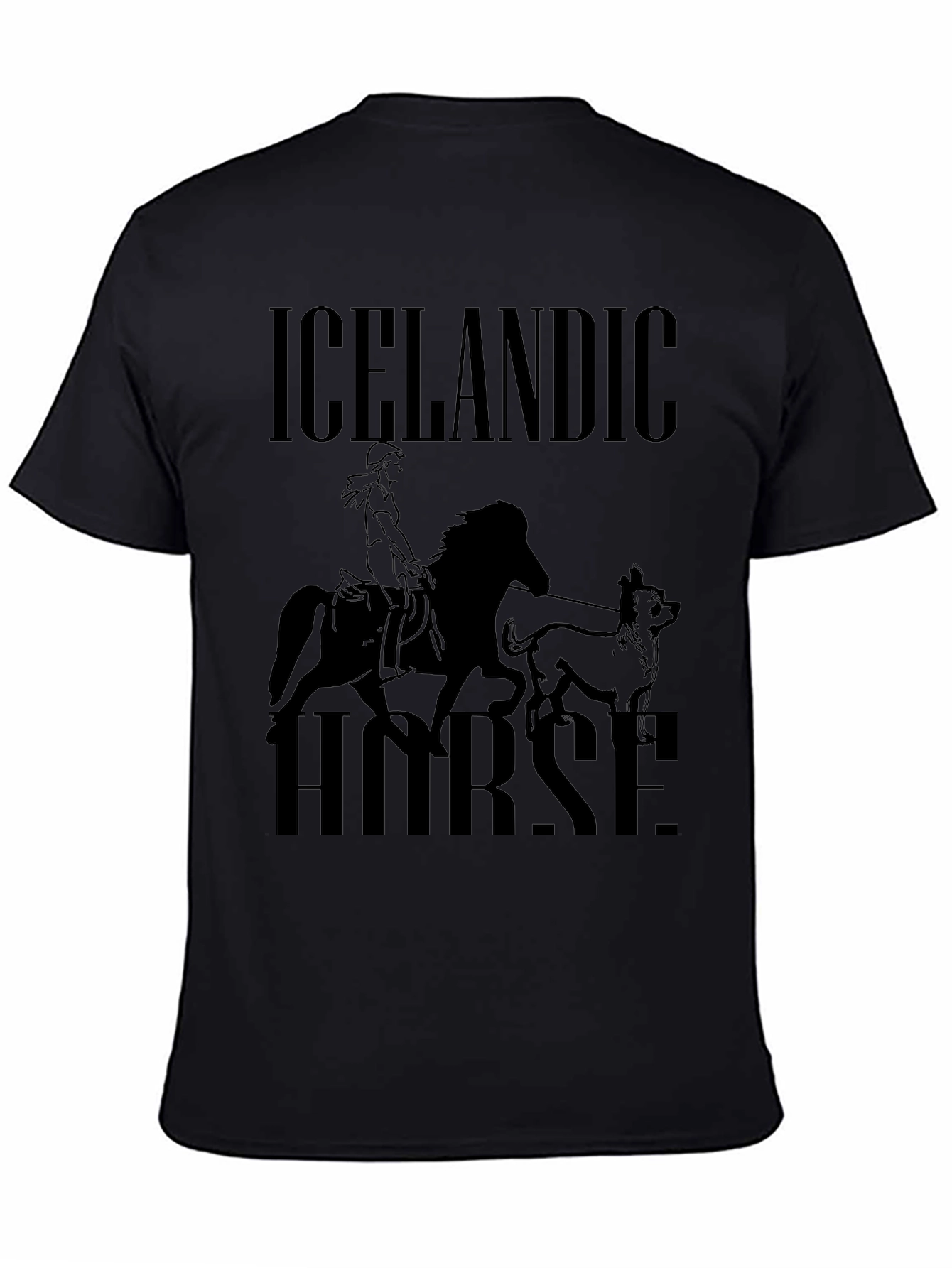 Icelandic Horse Graphic T-Shirt