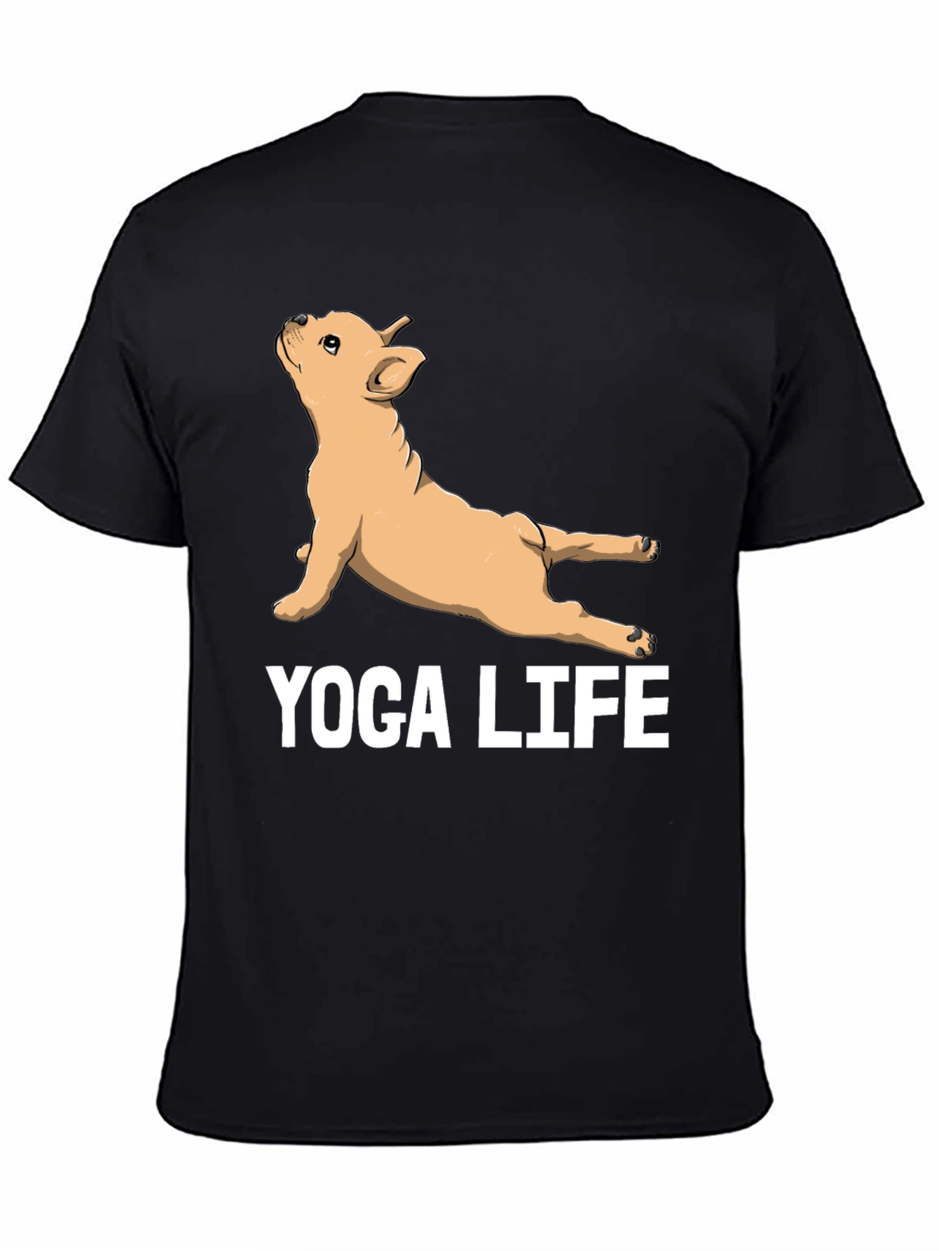 Yoga Dog T-Shirt - Funny Animal Graphic Tee