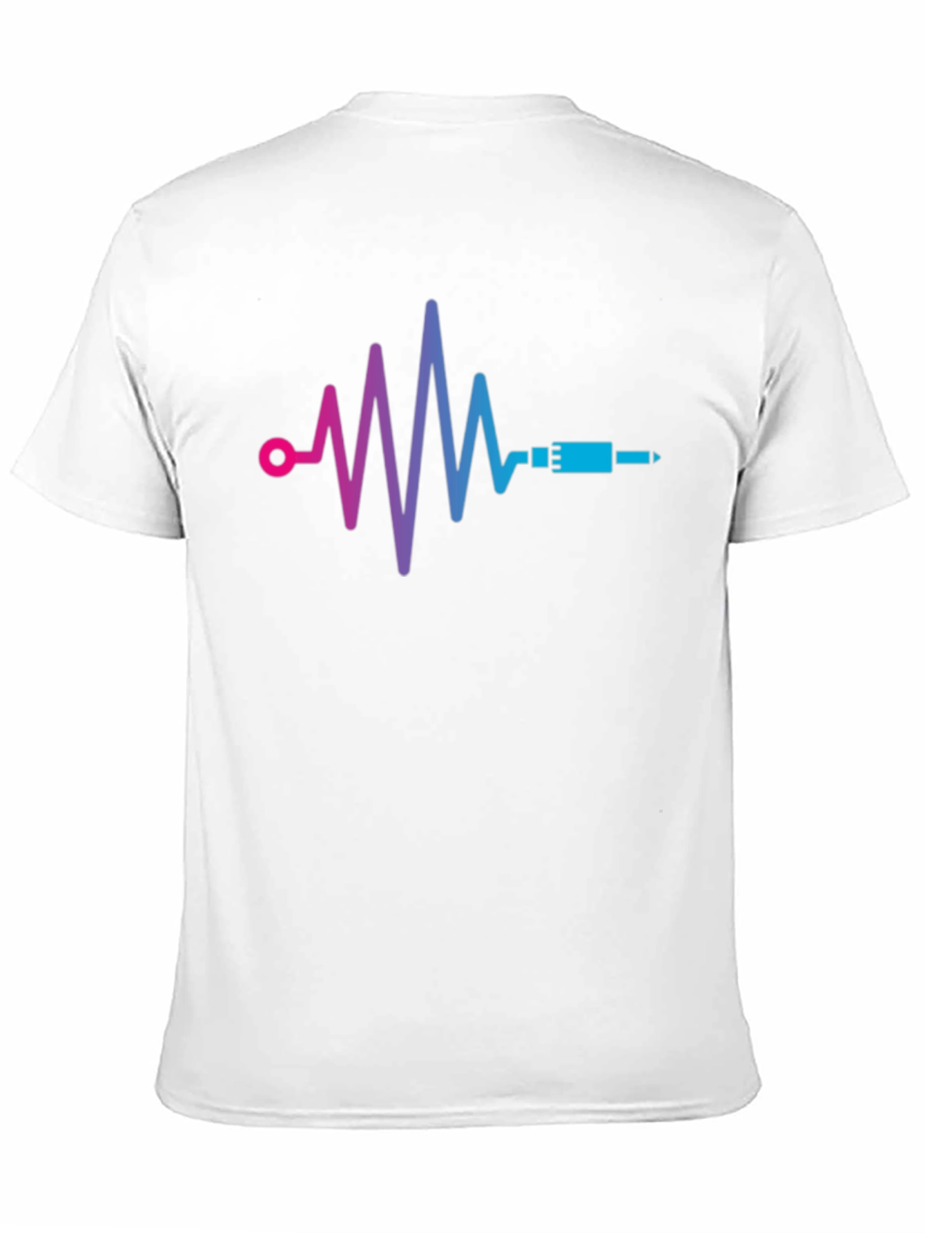 Heartbeat Audio Jack Graphic Tee