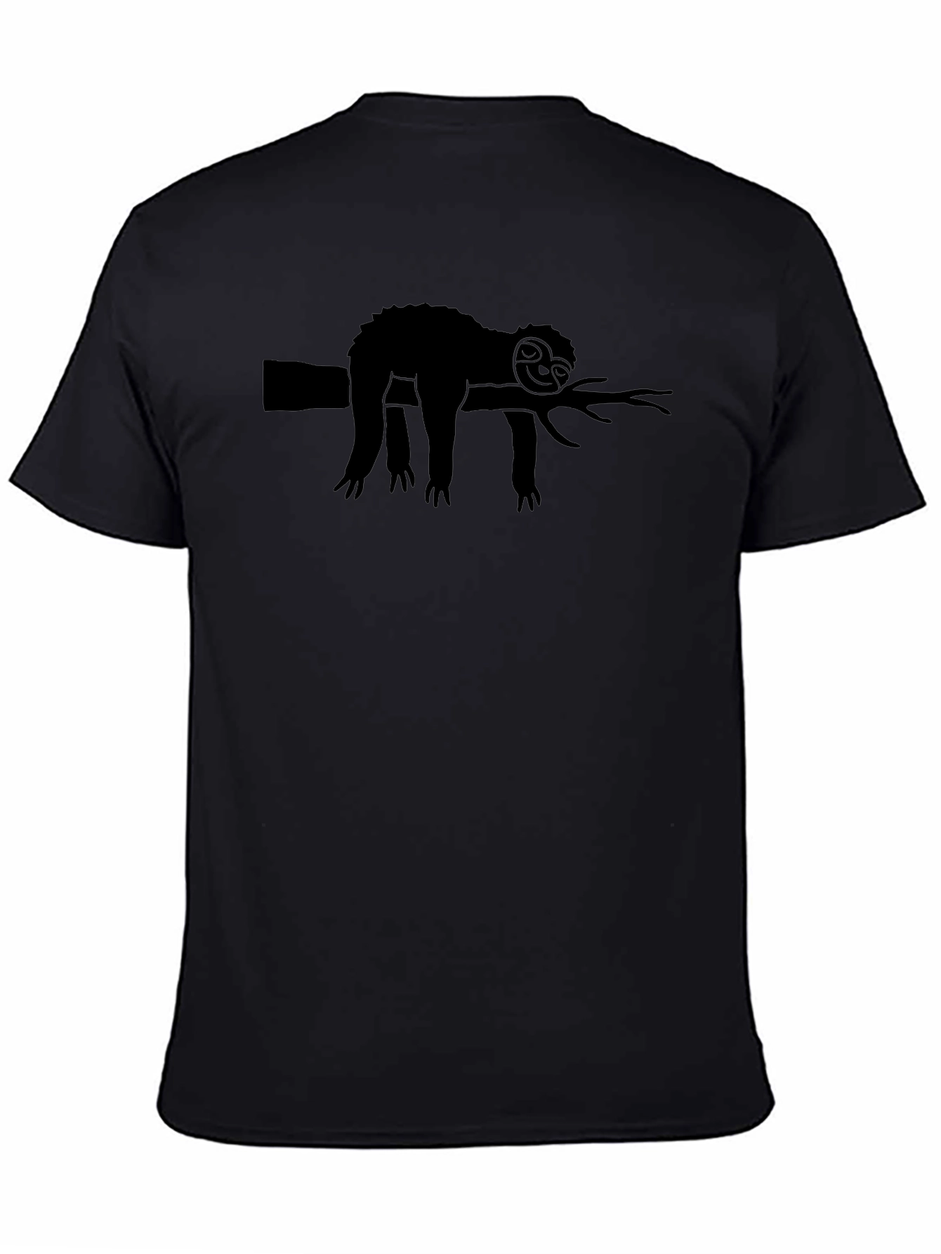Lazy Sloth Graphic Tee - Relaxed Style