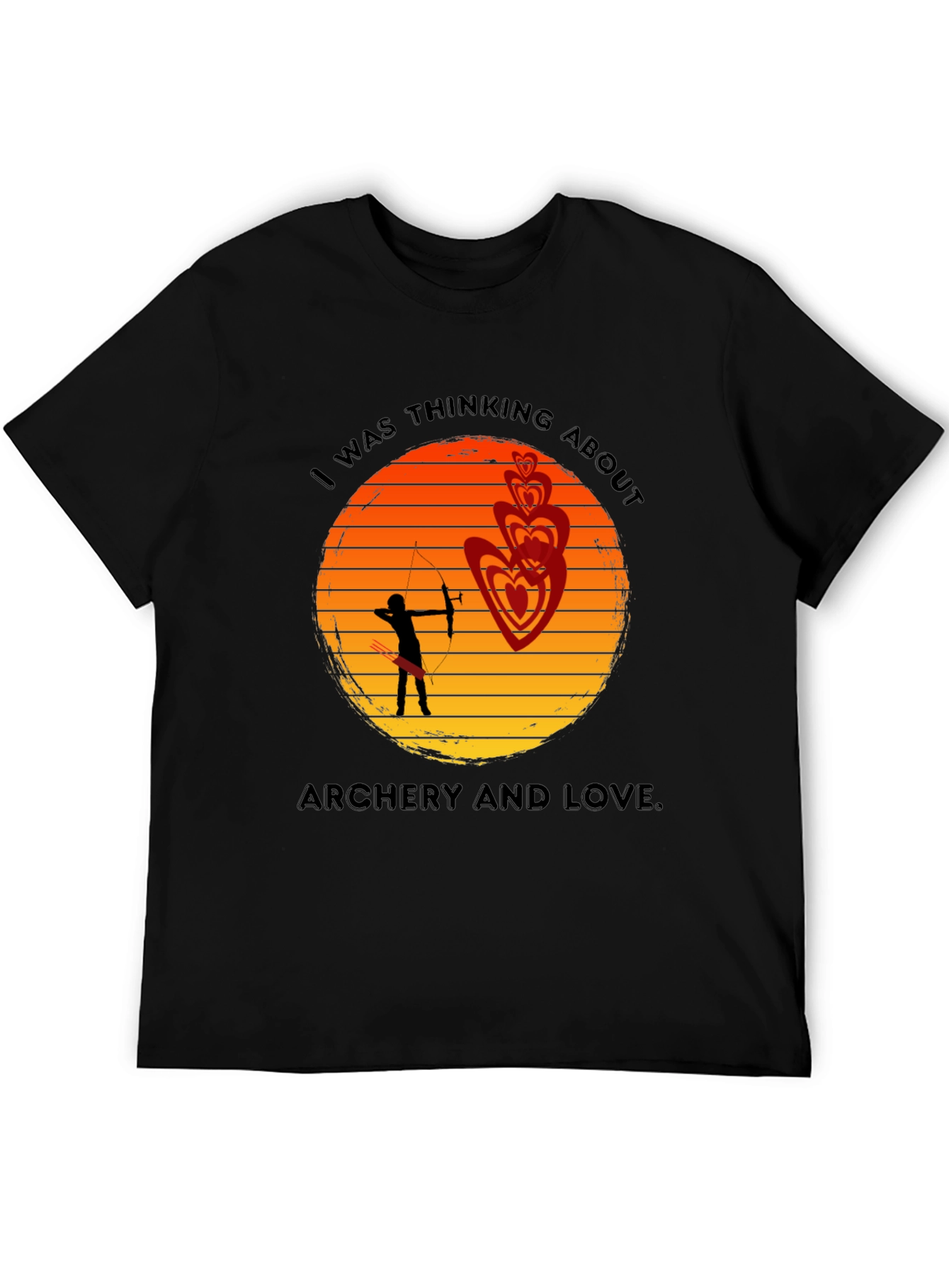 Archery & Love T-Shirt - Unique Graphic Tee