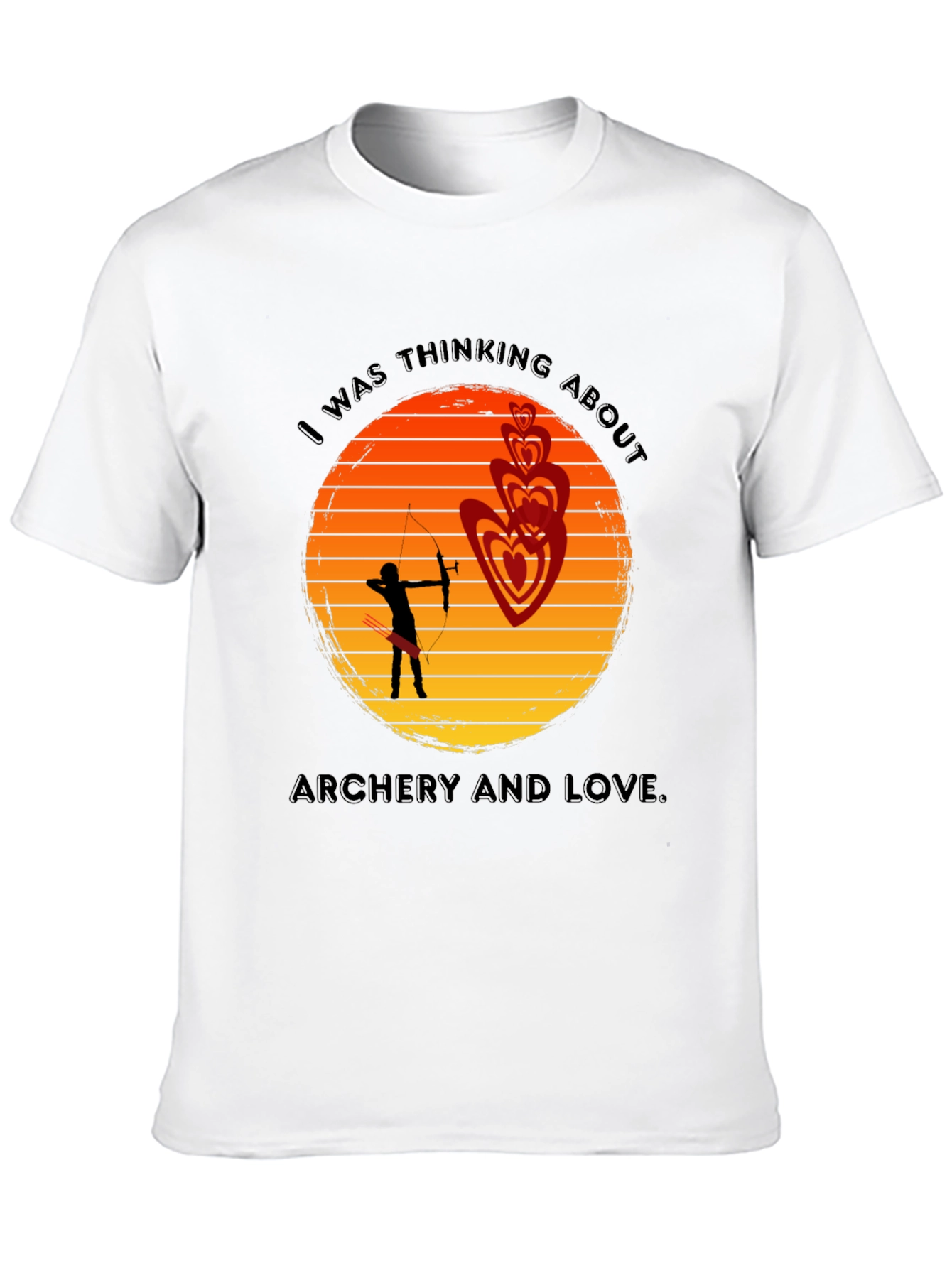 Archery & Love T-Shirt - Unique Graphic Tee