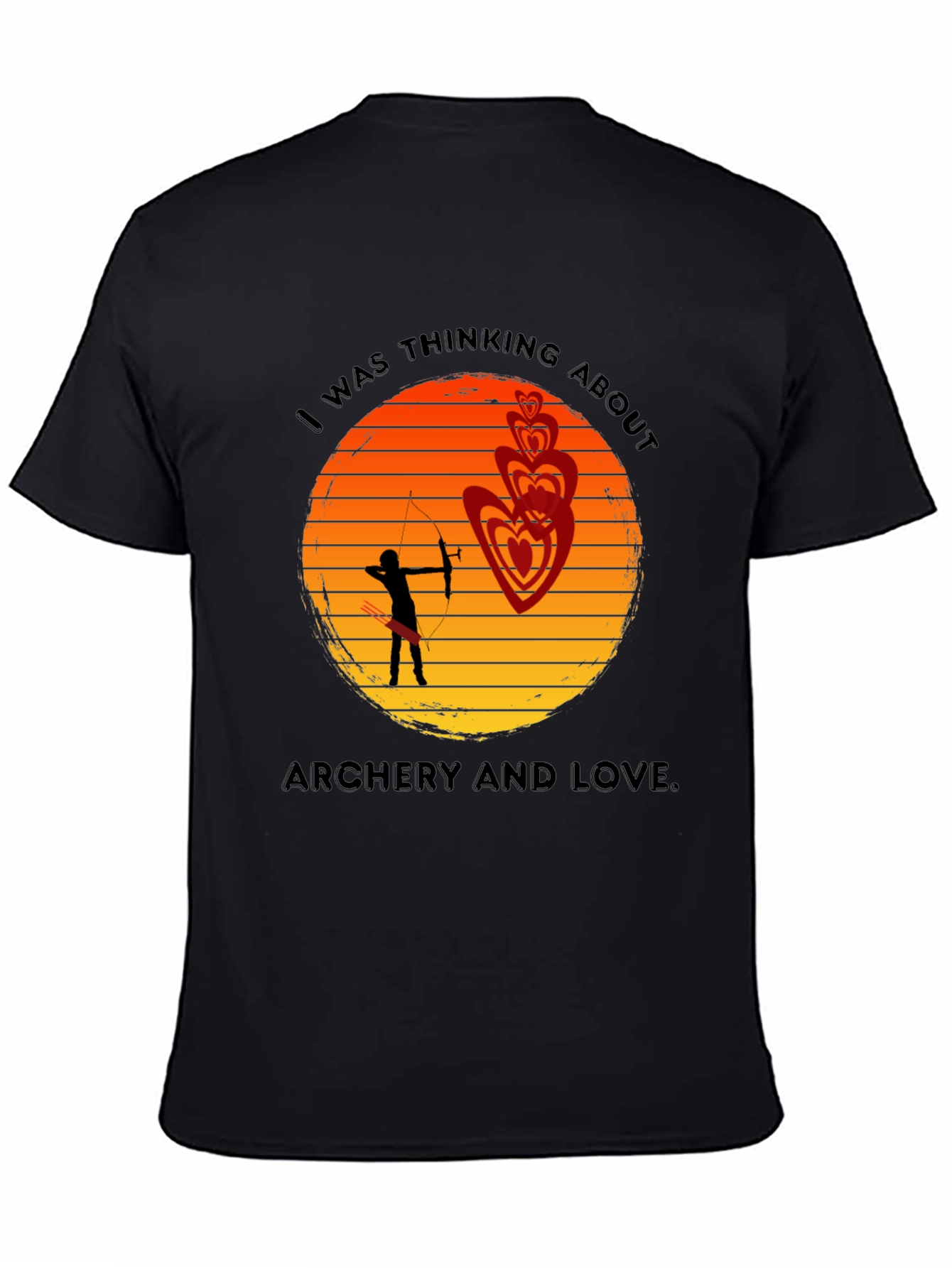 Archery & Love T-Shirt - Unique Graphic Tee