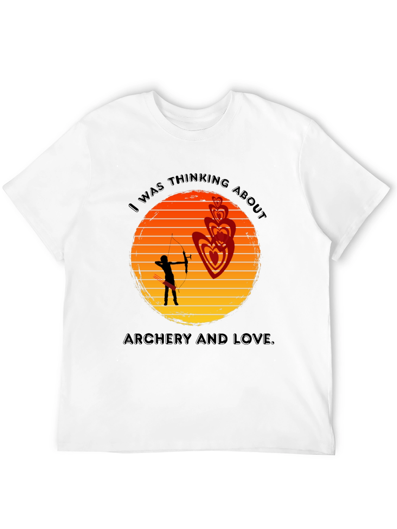 Archery & Love T-Shirt - Unique Graphic Tee