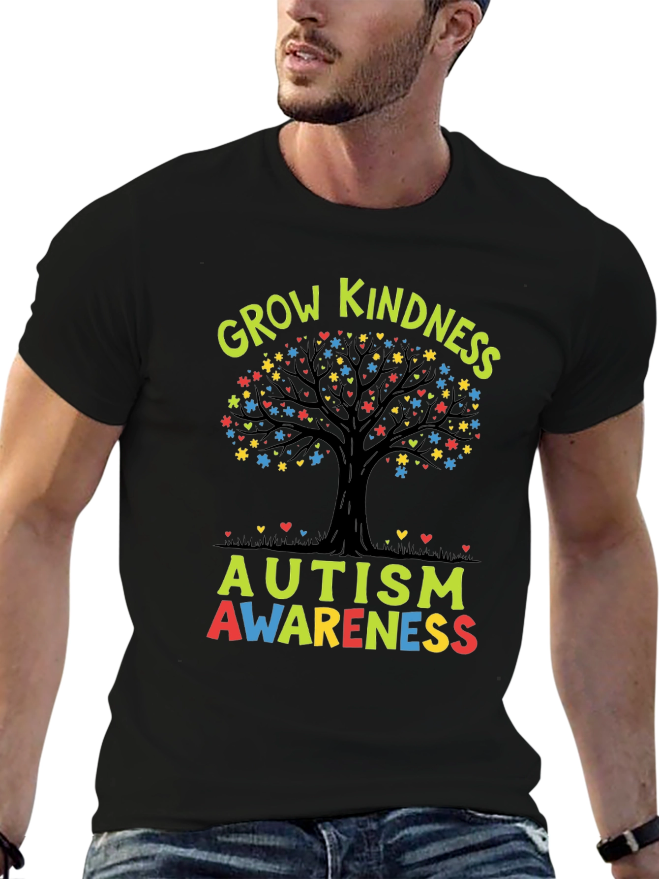 Autism Awareness Kindness Tree T-Shirt