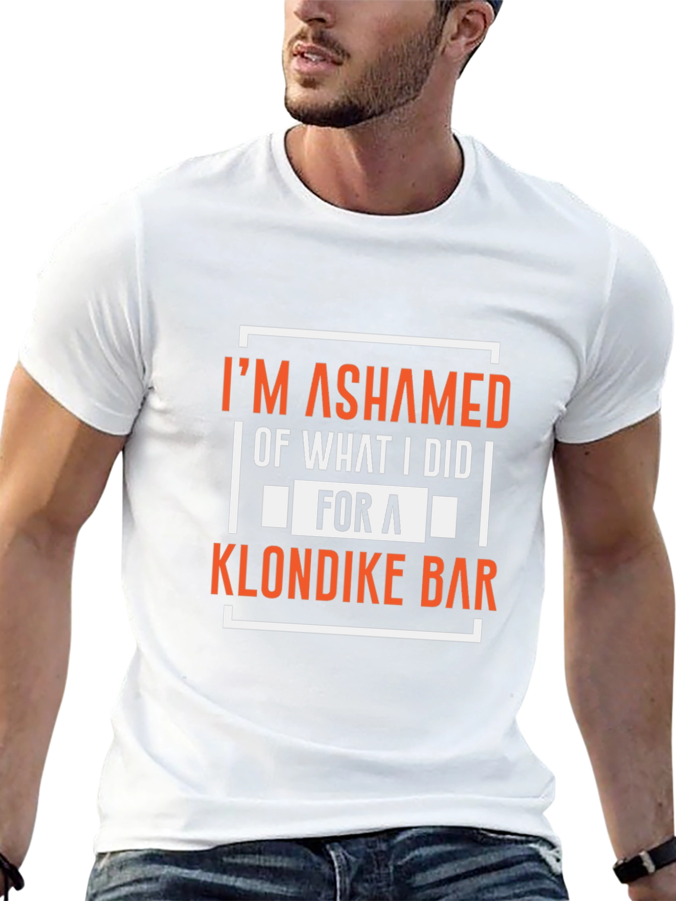 Im Ashamed Klondike Bar Graphic Tee