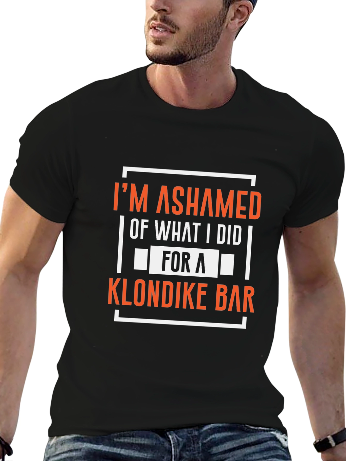Im Ashamed Klondike Bar Graphic Tee
