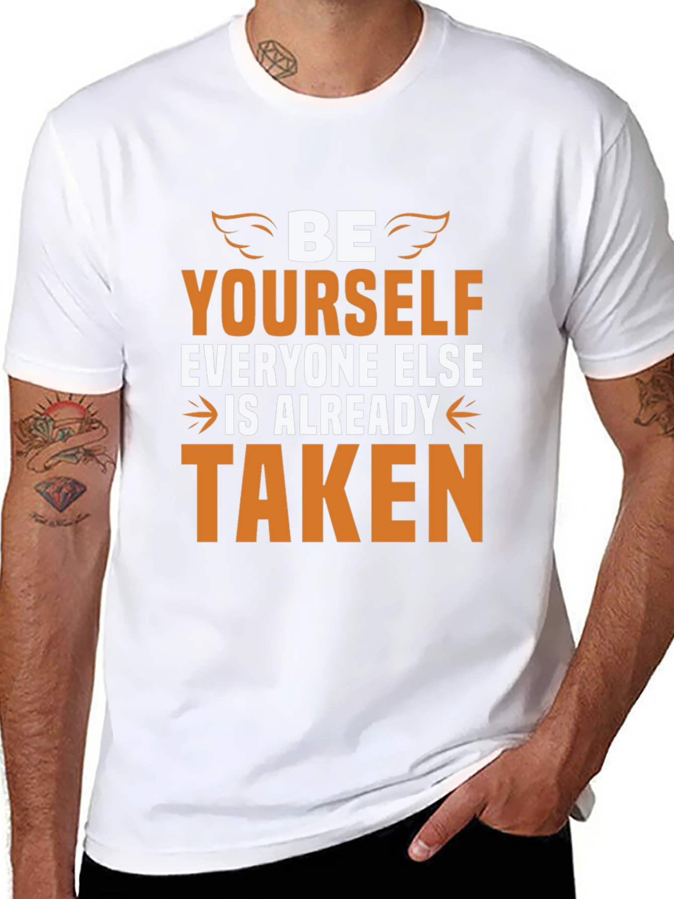 Be Yourself Graphic Tee - Inspirational T-Shirt