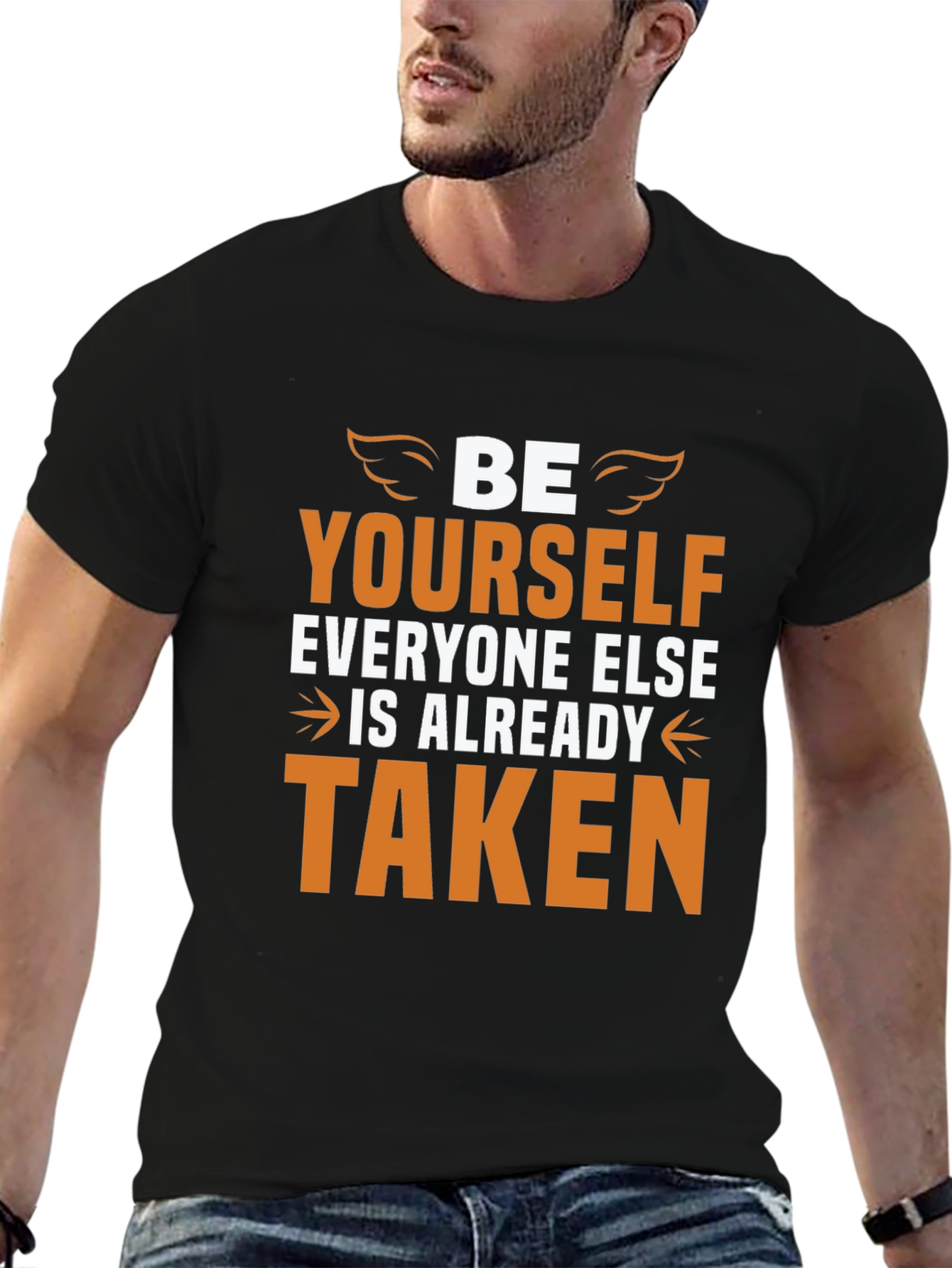 Be Yourself Graphic Tee - Inspirational T-Shirt