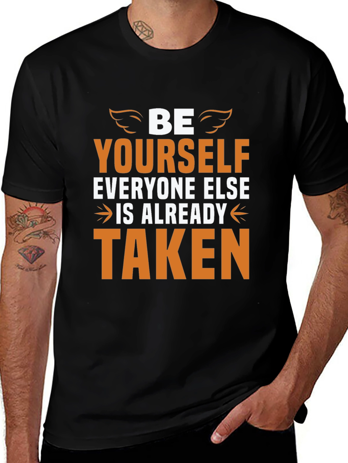 Be Yourself Graphic Tee - Inspirational T-Shirt