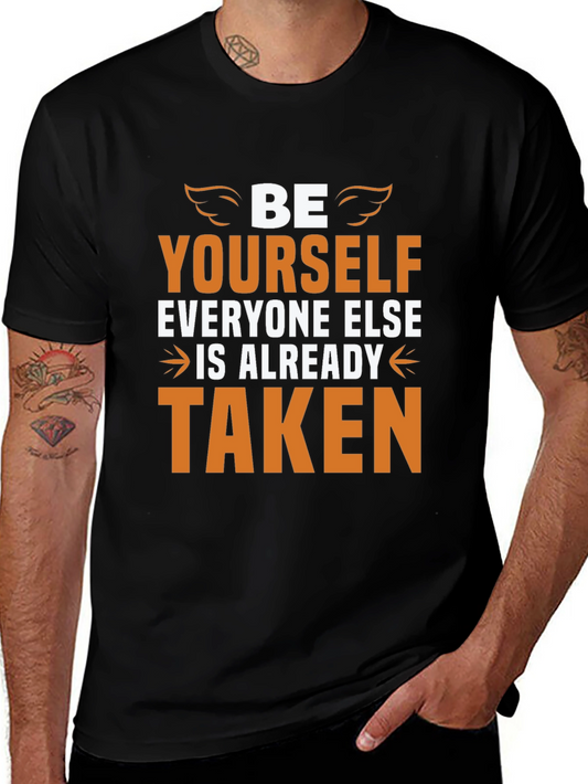 Be Yourself Graphic Tee - Inspirational T-Shirt