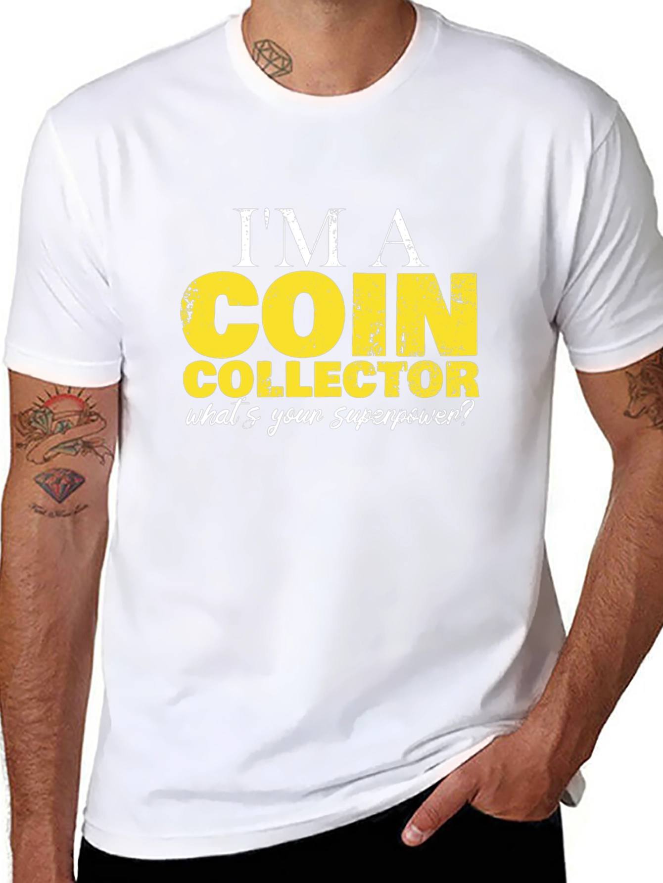 Coin Collector Superpower T-Shirt