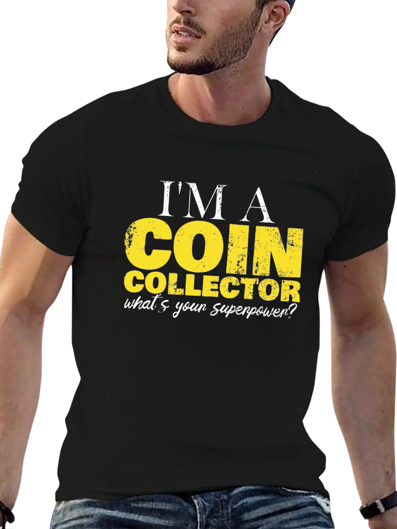 Coin Collector Superpower T-Shirt