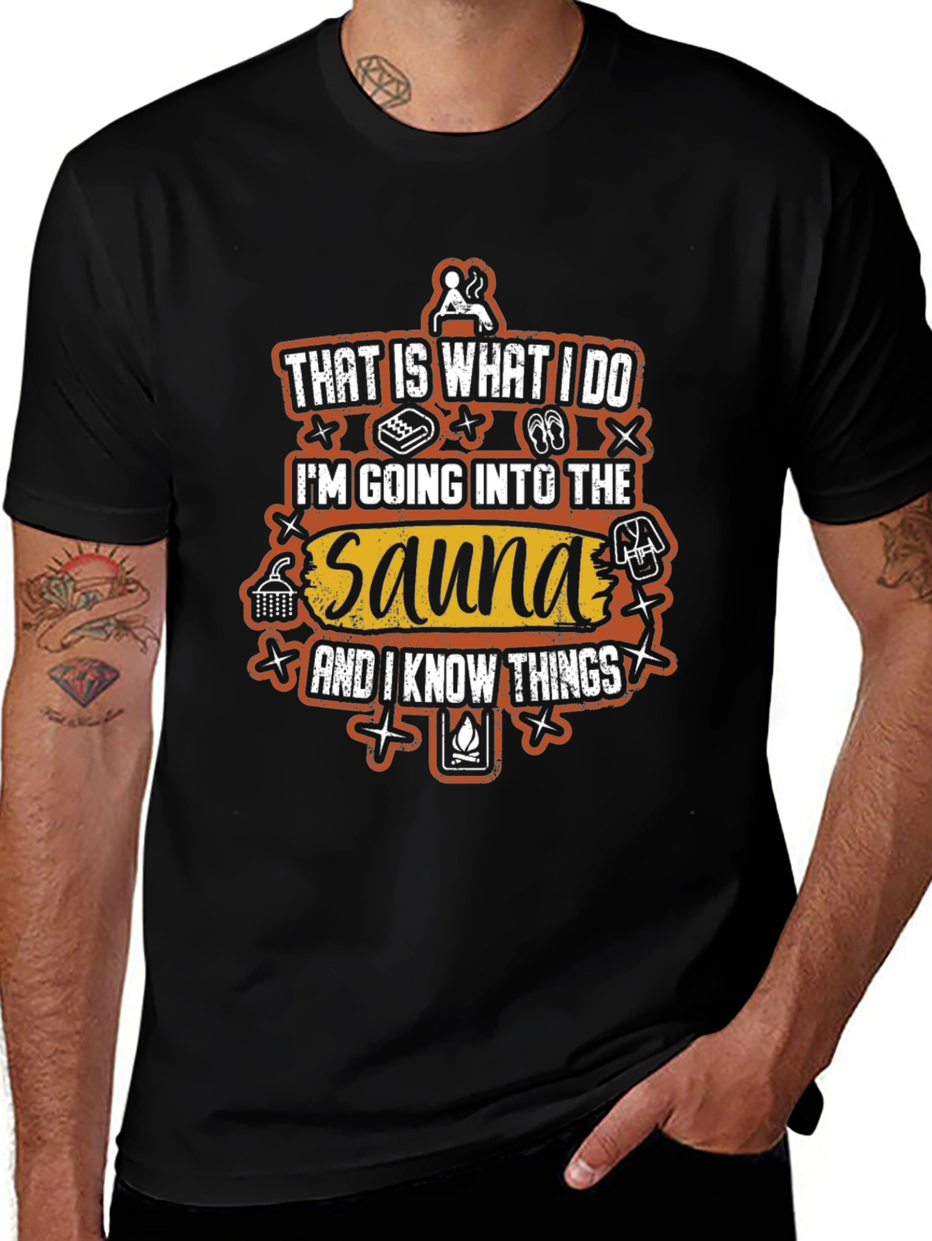 Sauna Lover T-Shirt - Thats What I Do Tee