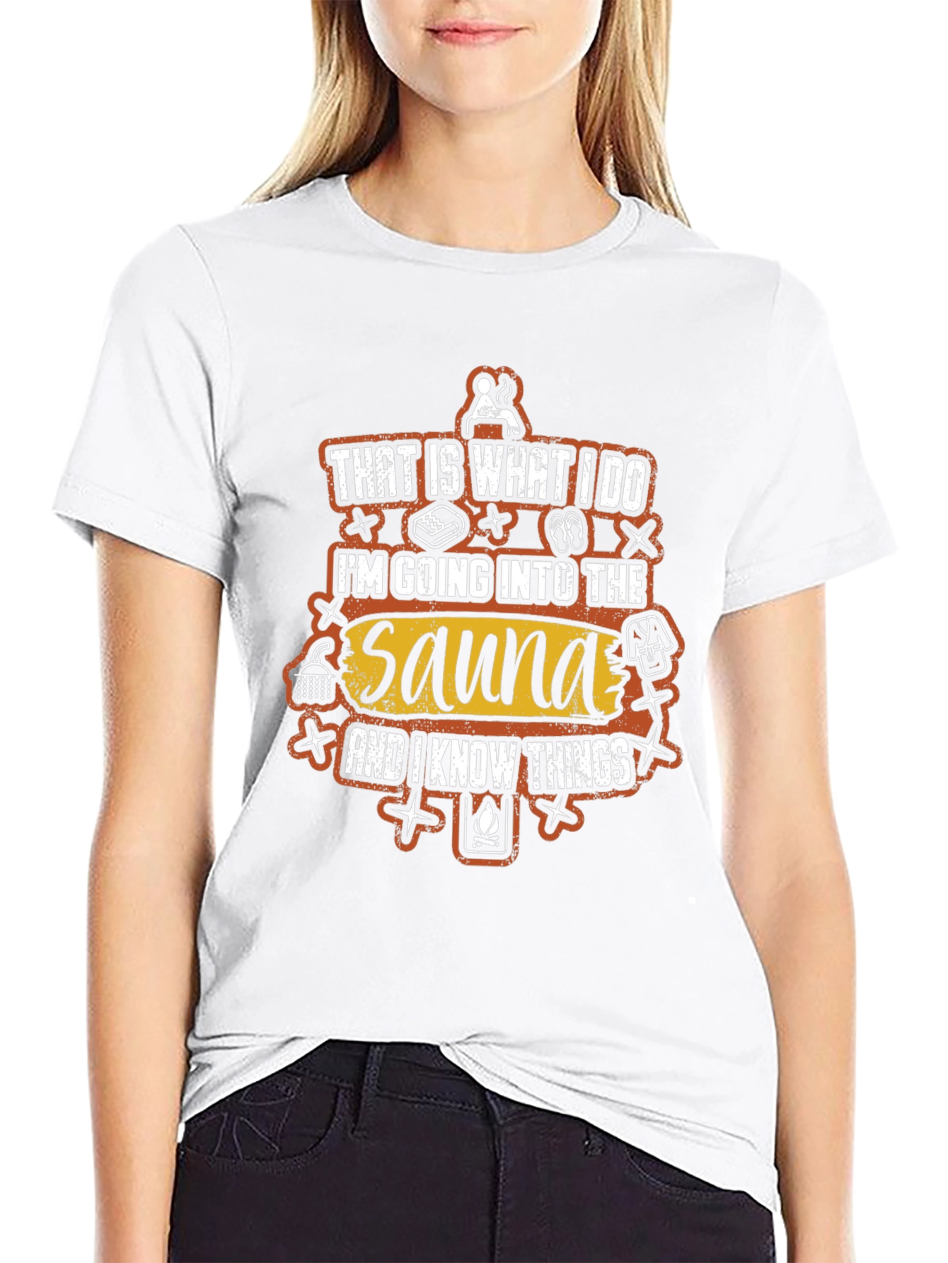 Sauna Lover T-Shirt - Thats What I Do Tee
