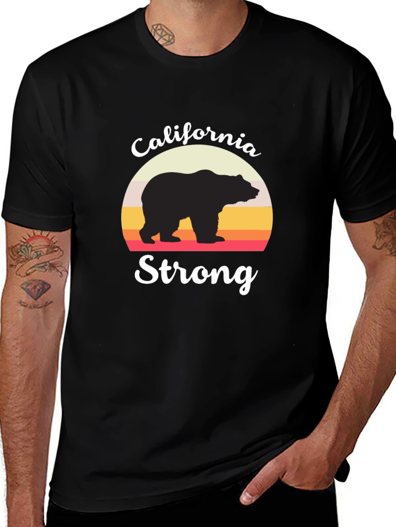 California Strong Bear T-Shirt