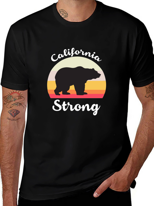 California Strong Bear T-Shirt