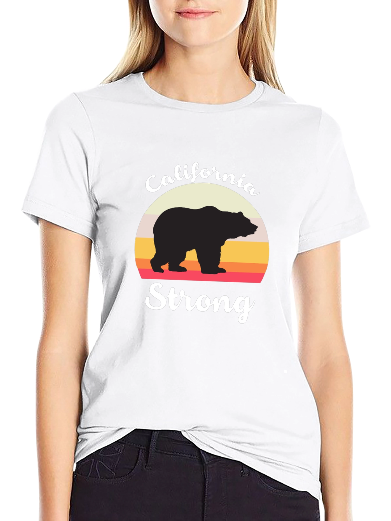 California Strong Bear T-Shirt